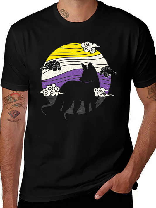 Nonbinary Pride Fox T-Shirt