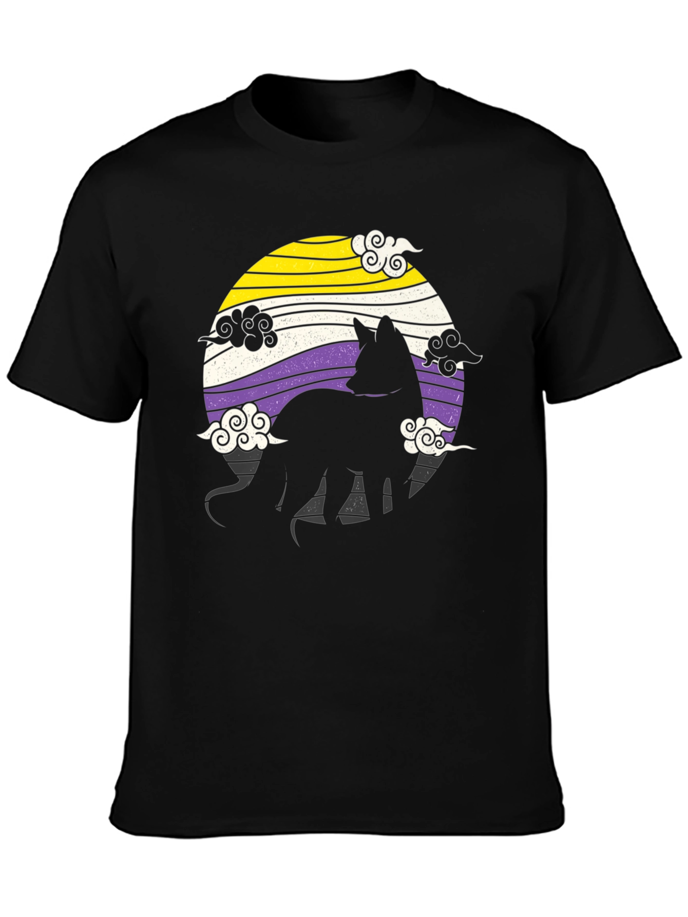 Nonbinary Pride Fox T-Shirt