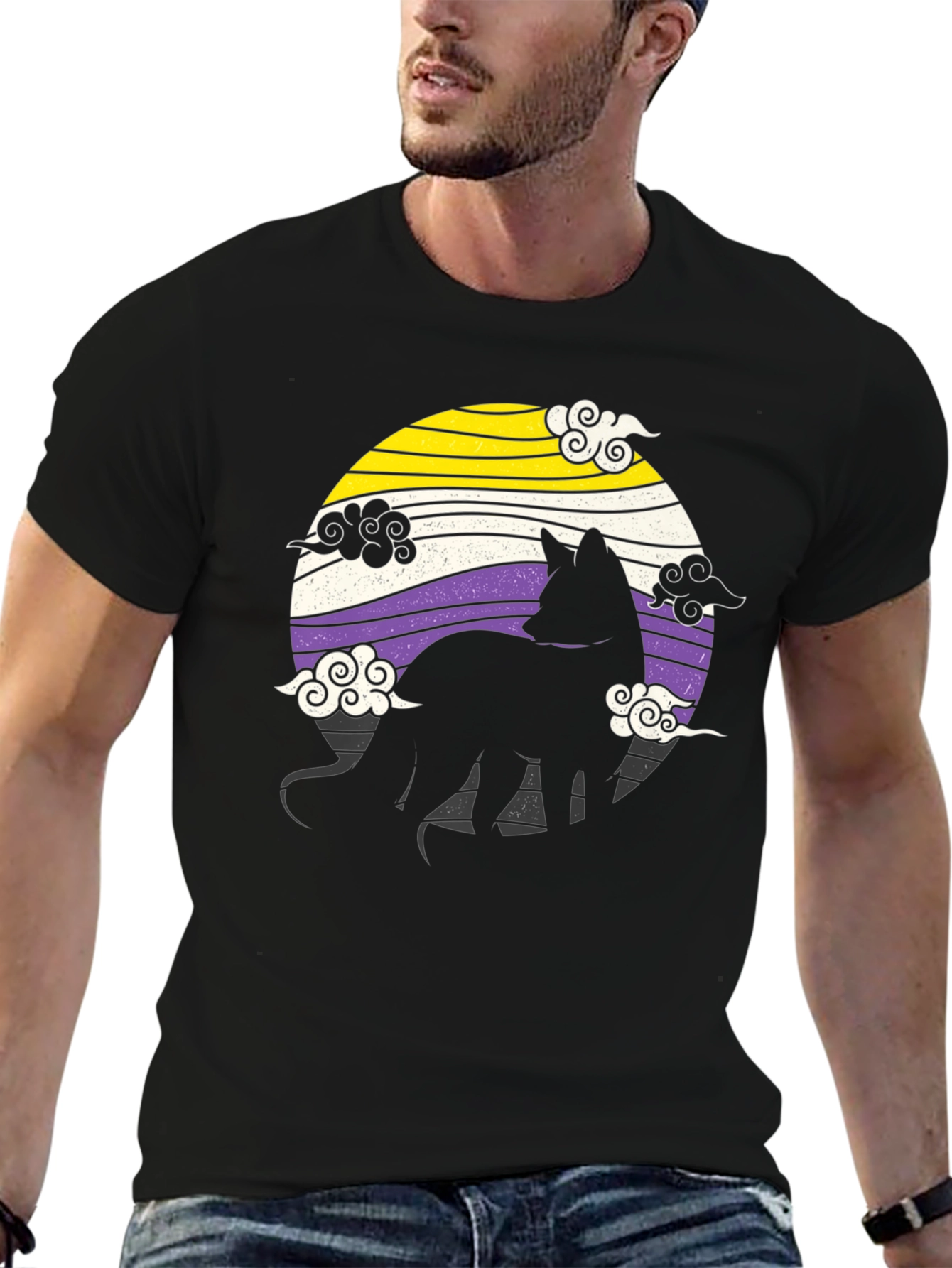 Nonbinary Pride Fox T-Shirt