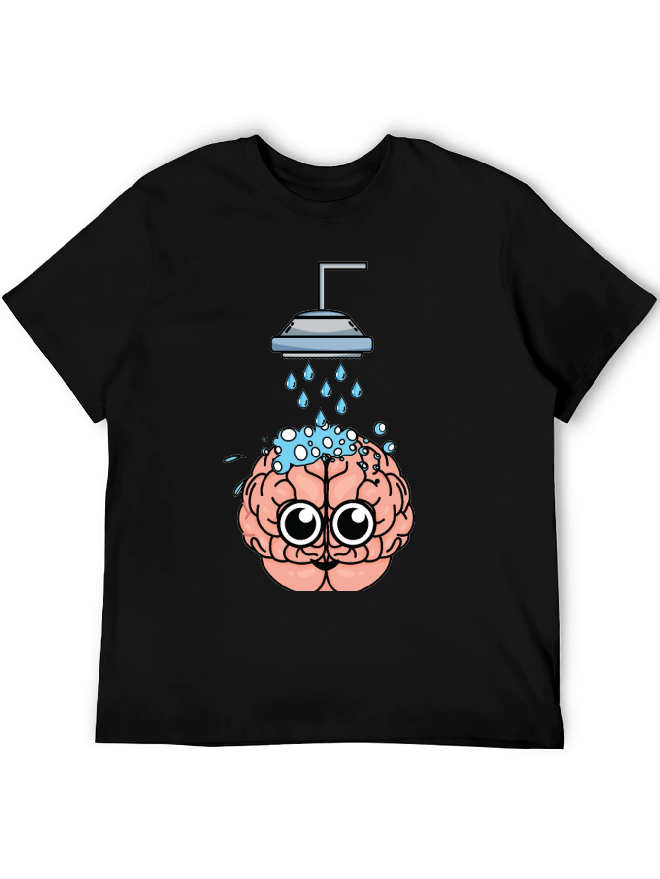 Brain Shower T-Shirt - Funny and Unique Design