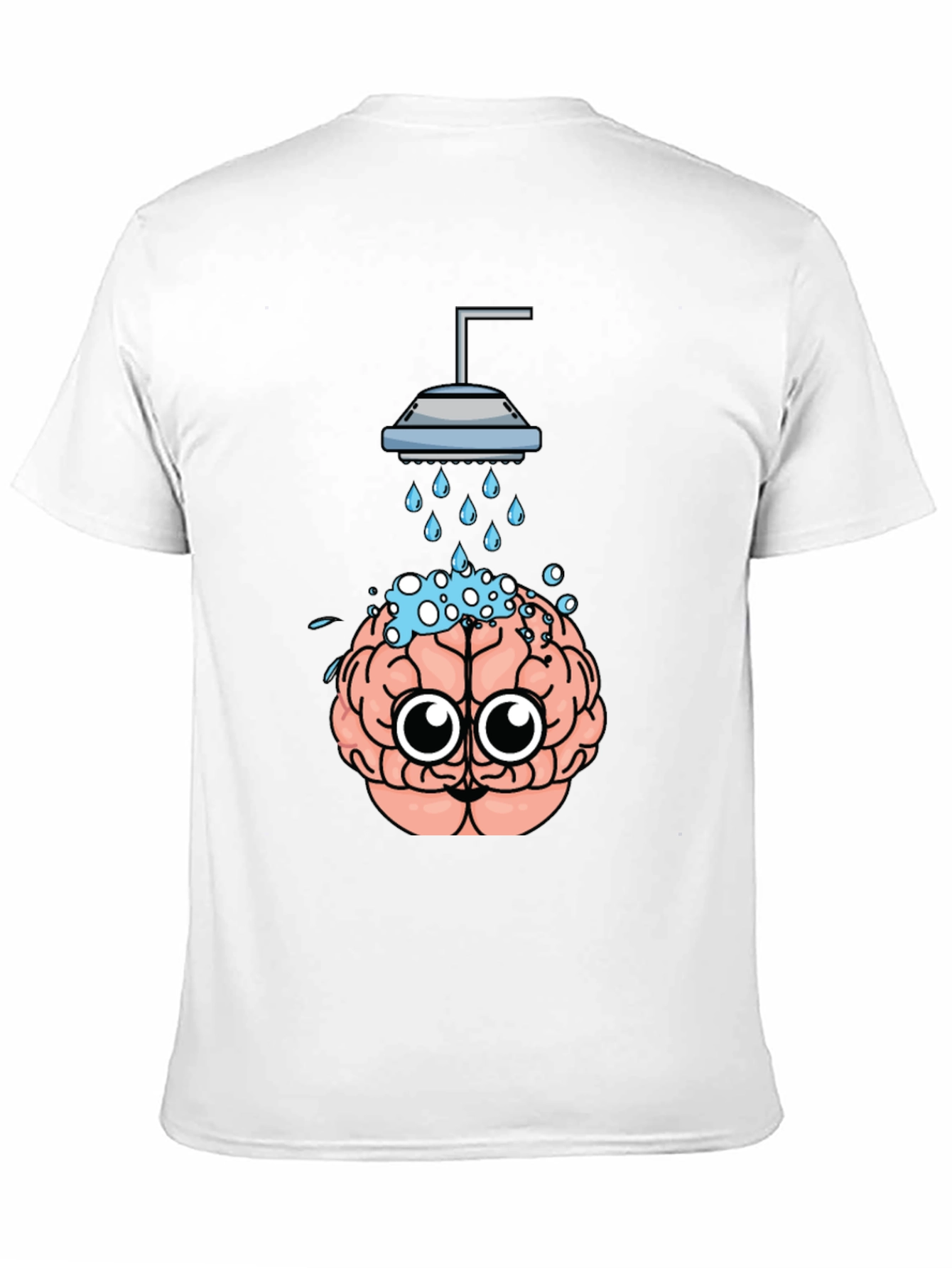 Brain Shower T-Shirt - Funny and Unique Design