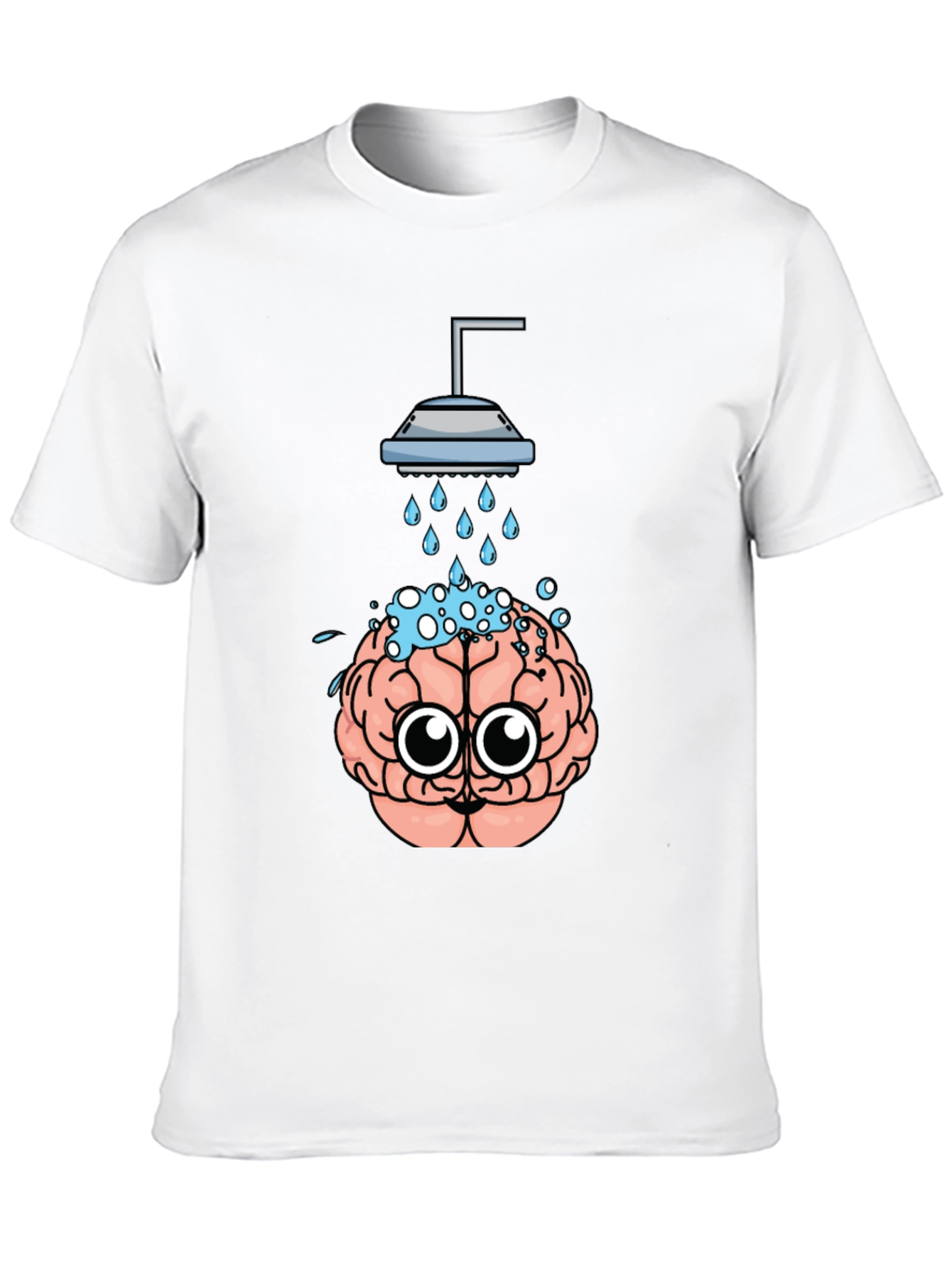 Brain Shower T-Shirt - Funny and Unique Design