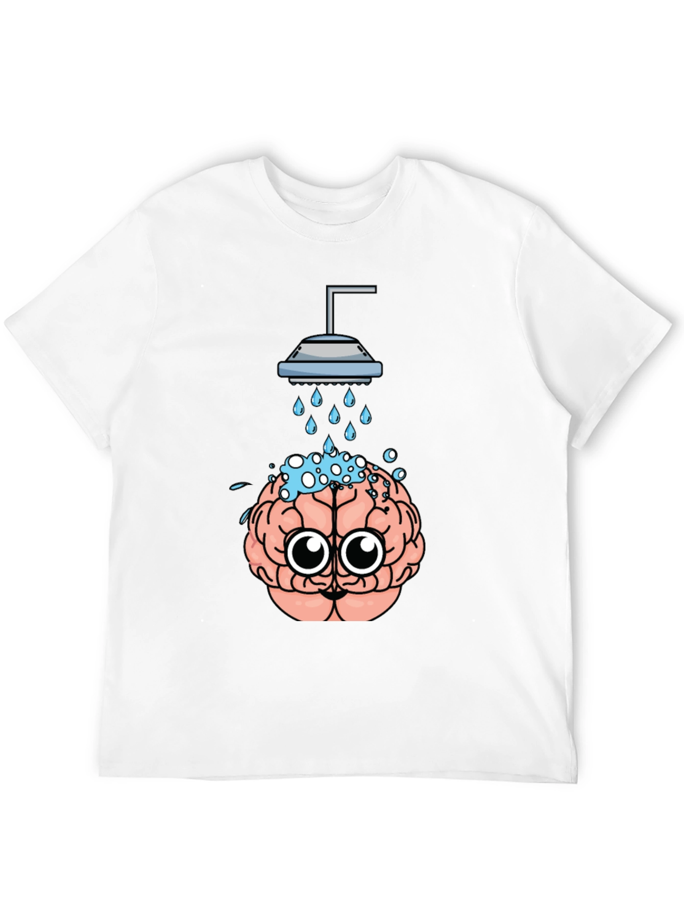 Brain Shower T-Shirt - Funny and Unique Design