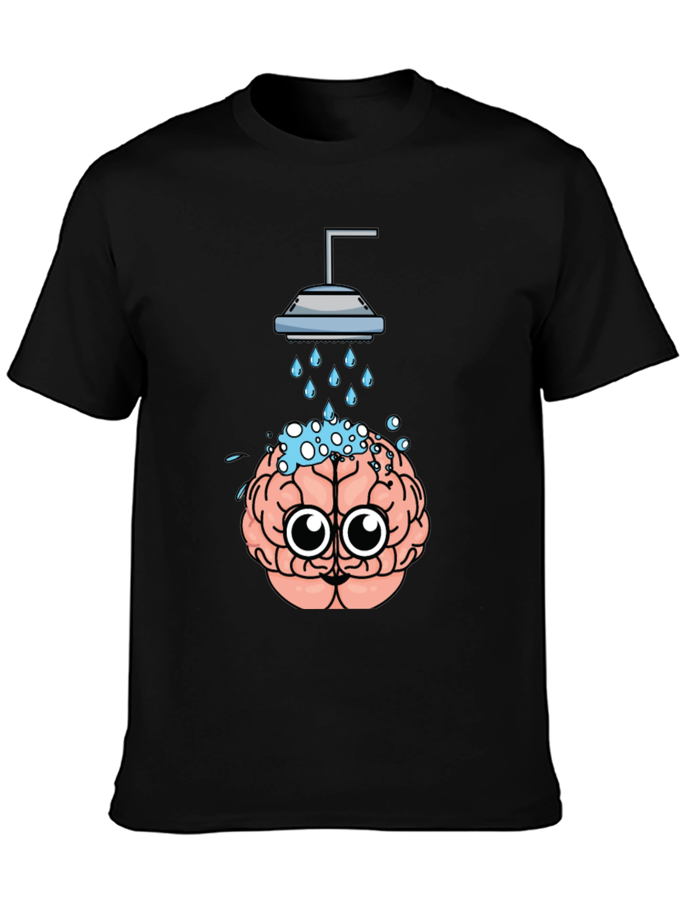Brain Shower T-Shirt - Funny and Unique Design