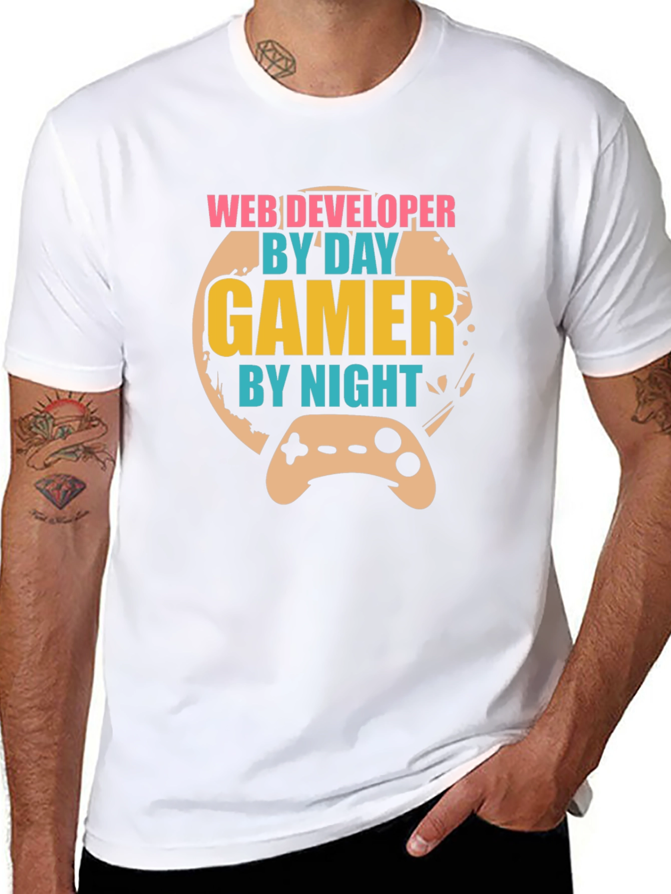 Web Developer Gamer T-Shirt