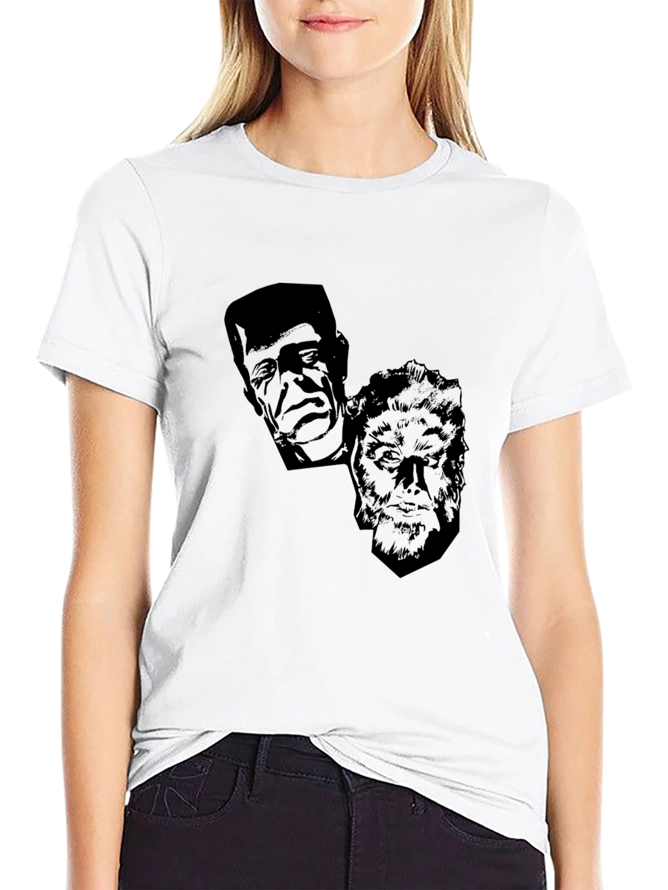 Monster Mash Black Graphic Tee