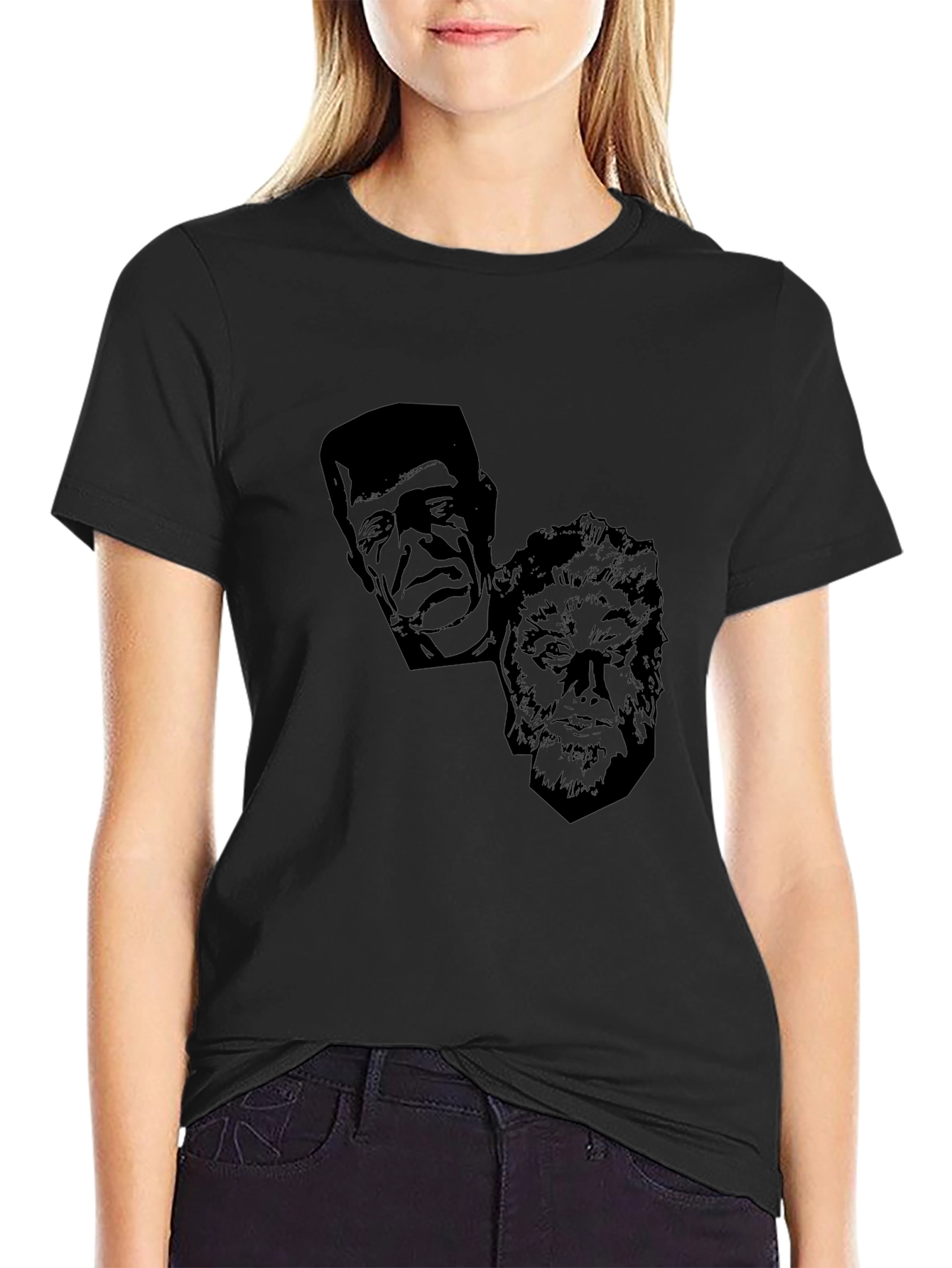 Monster Mash Black Graphic Tee