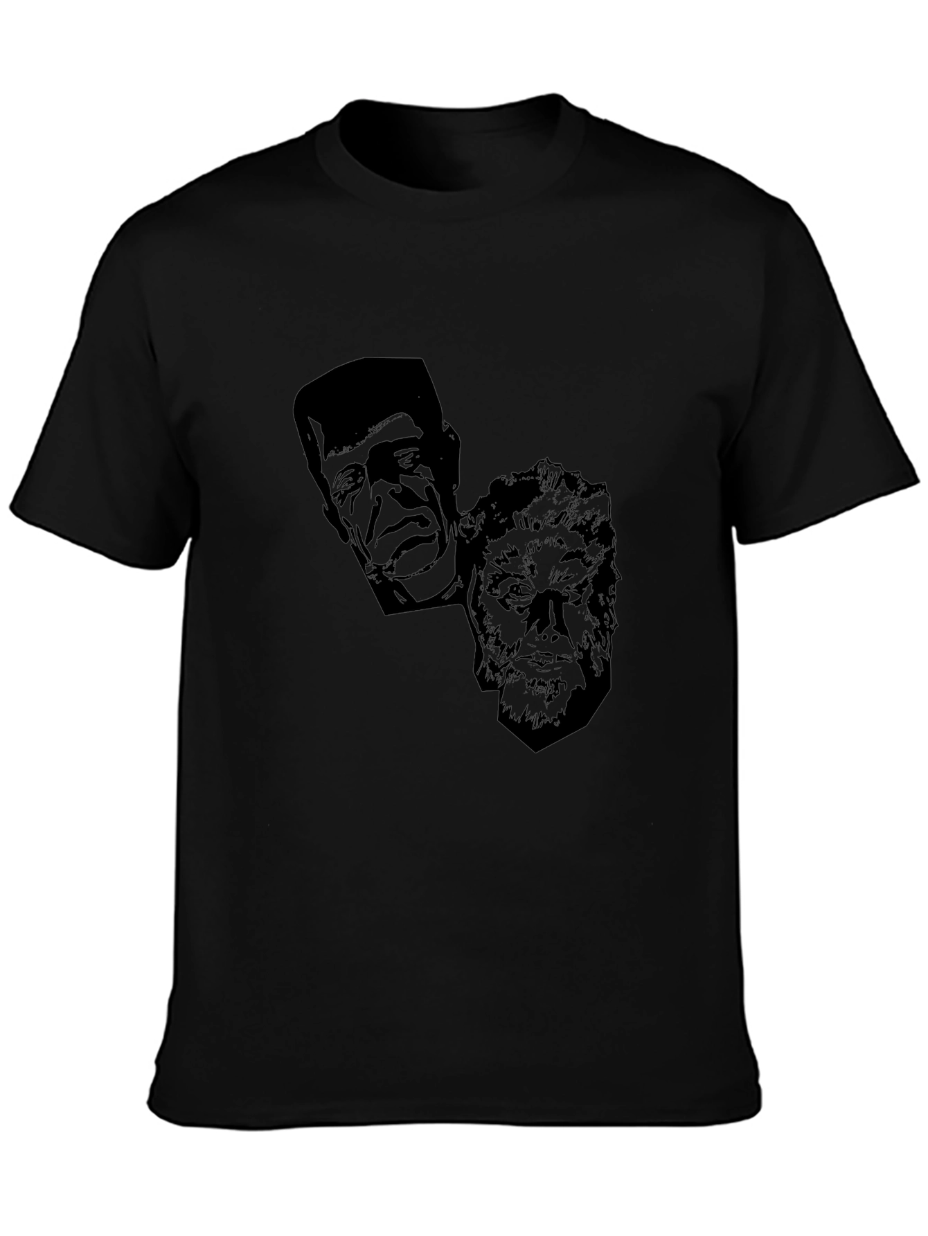 Monster Mash Black Graphic Tee