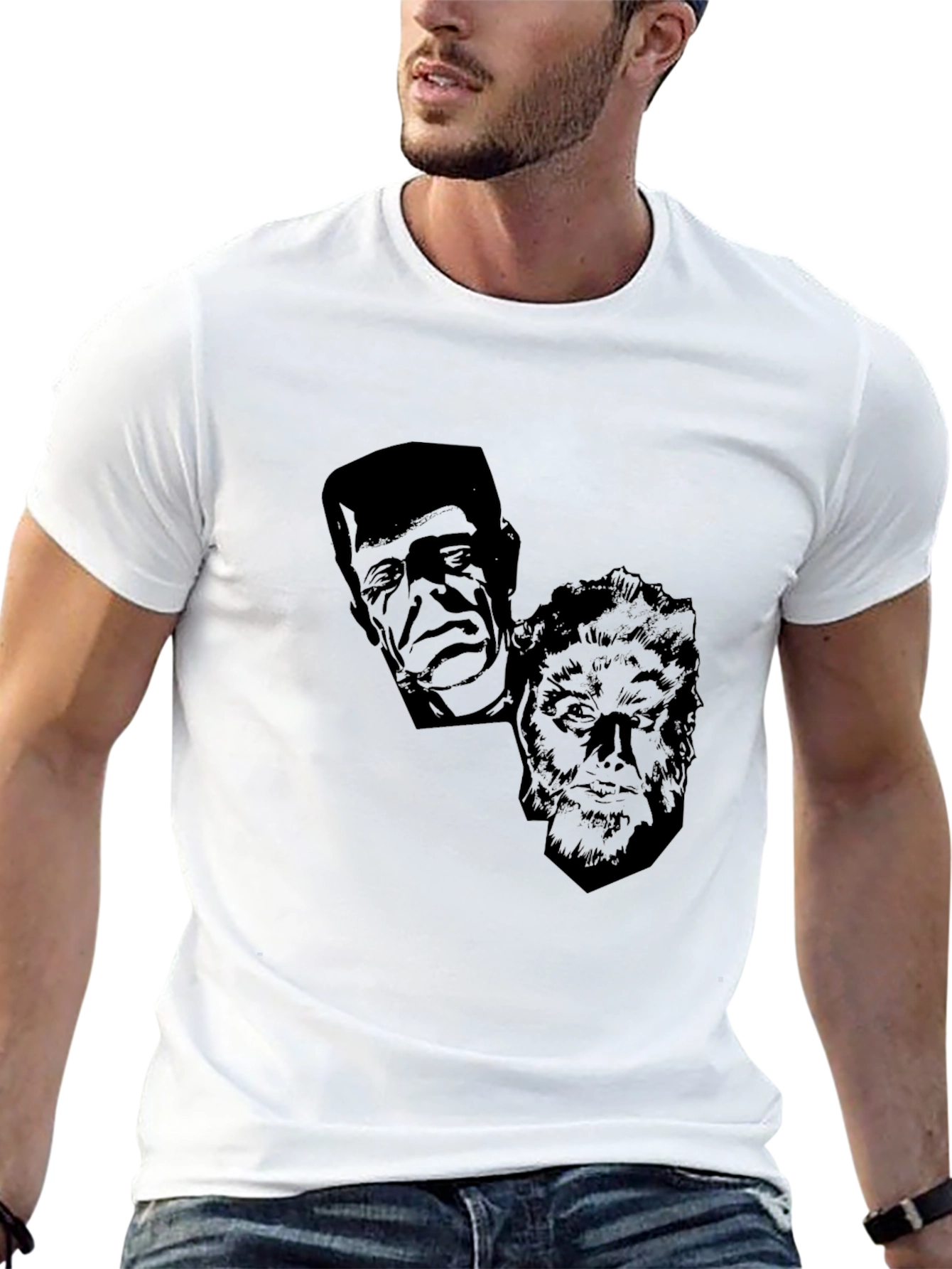 Monster Mash Black Graphic Tee