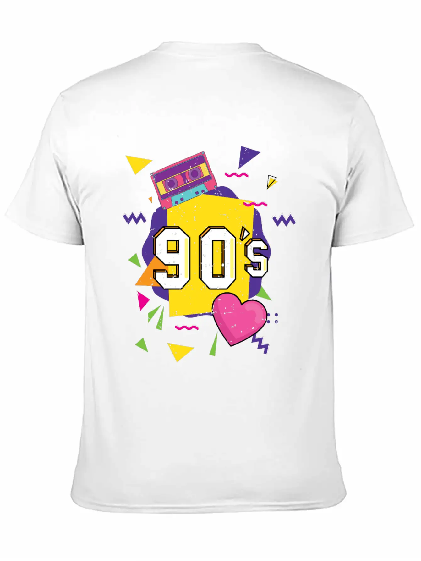 90s I Love The 90's Vintage Retro Nineties Costume Unisex Casual T-Shirt – Clean Design For Daily Comfort