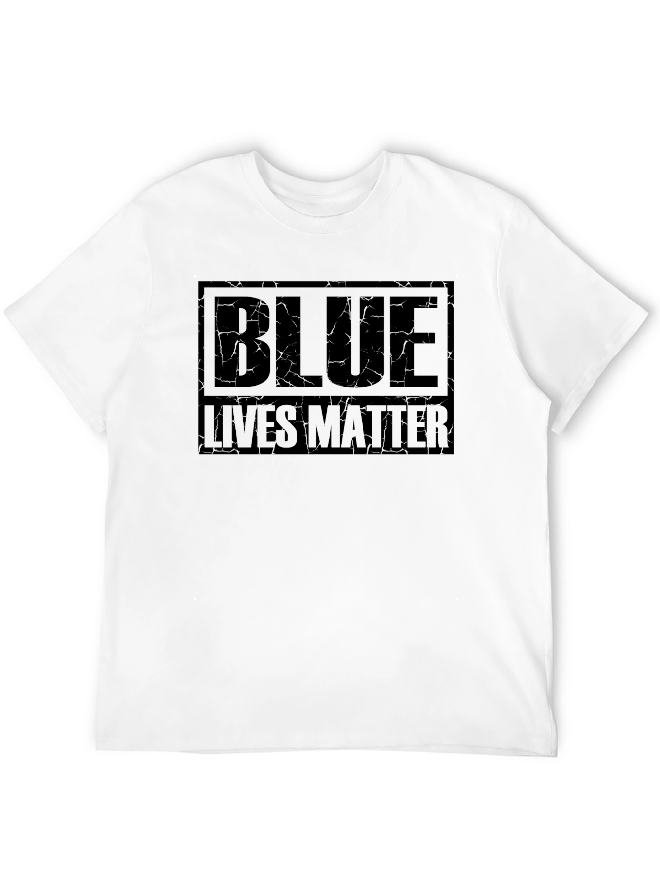 Blue Lives Matter Black T-Shirt