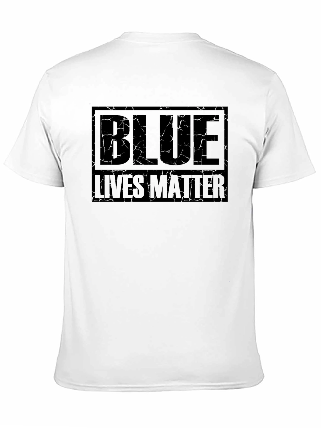 Blue Lives Matter Black T-Shirt