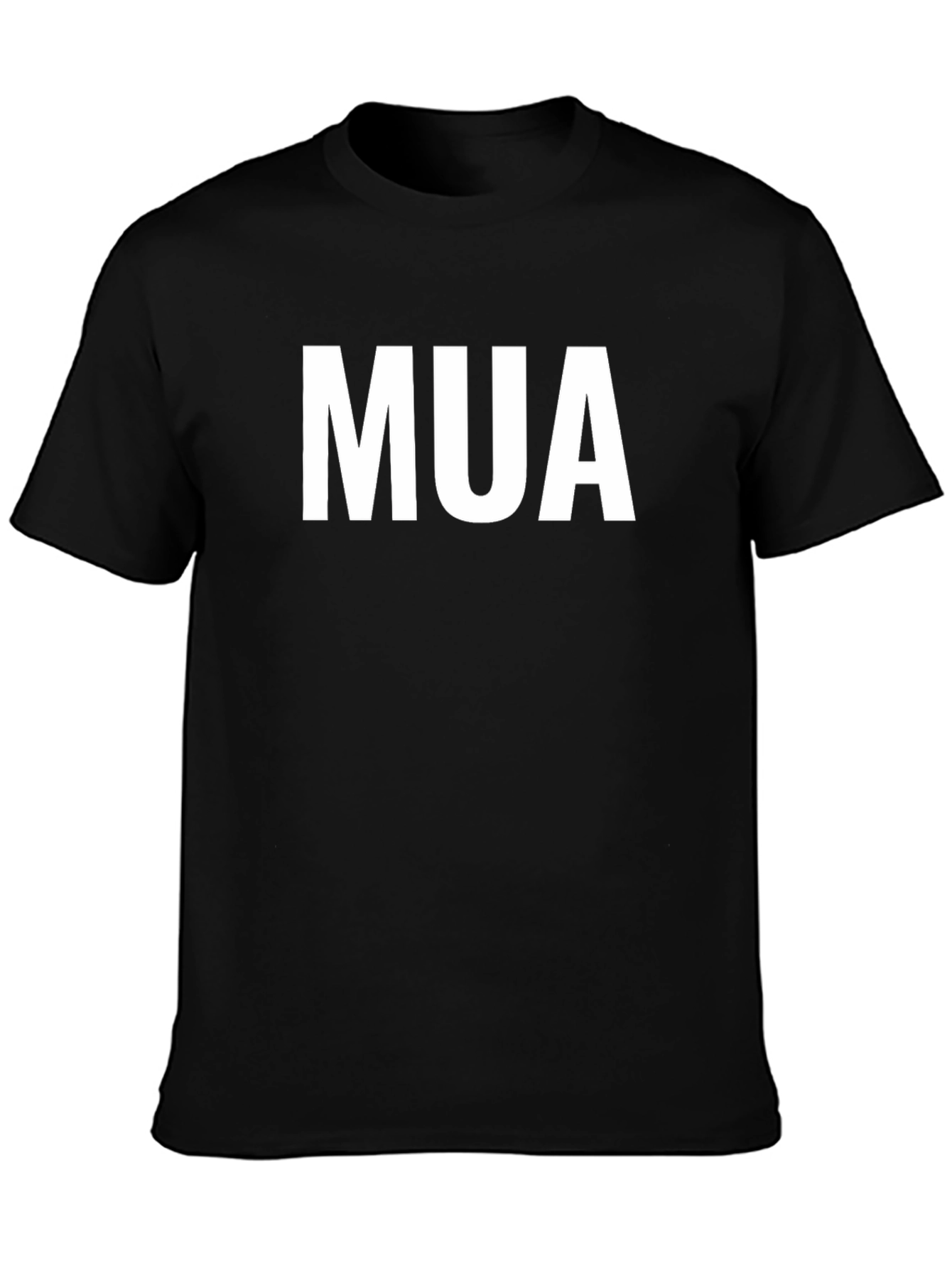 MUA Graphic T-Shirt - Black Cotton Tee