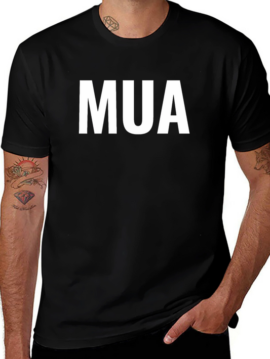 MUA Graphic T-Shirt - Black Cotton Tee