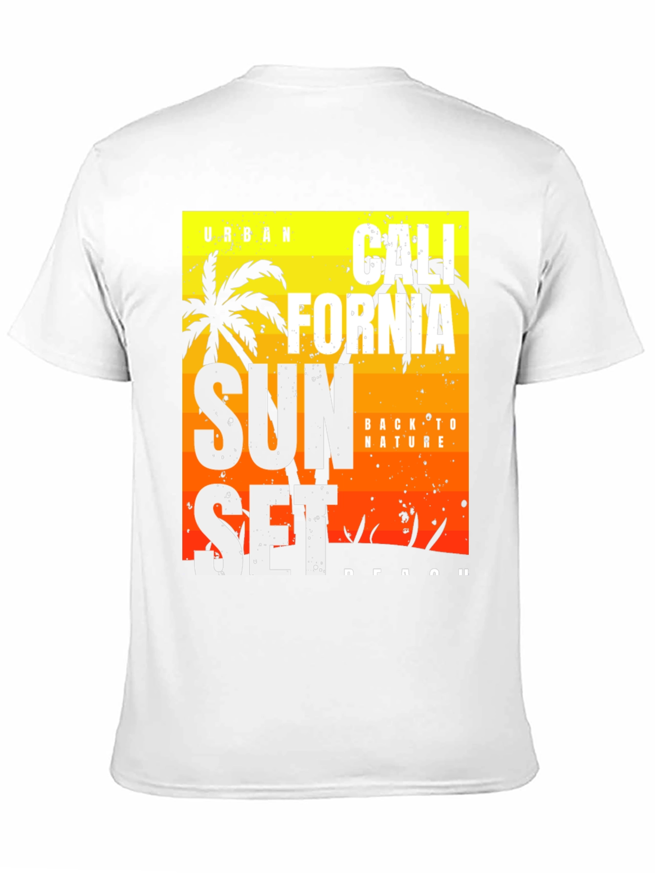 California Sunset Graphic Tee - Black