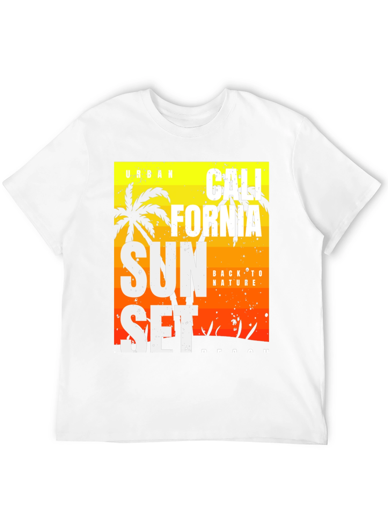 California Sunset Graphic Tee - Black