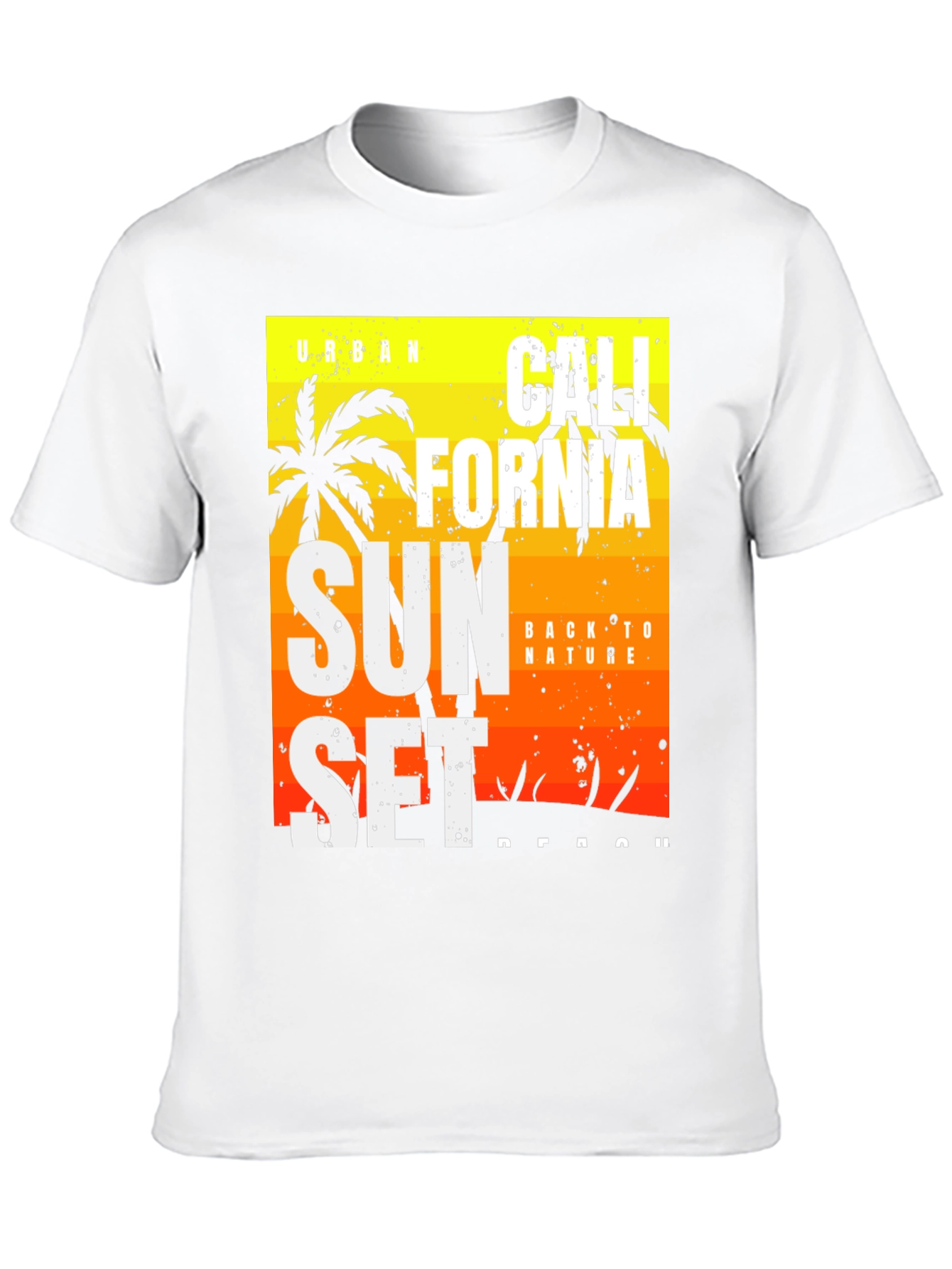 California Sunset Graphic Tee - Black