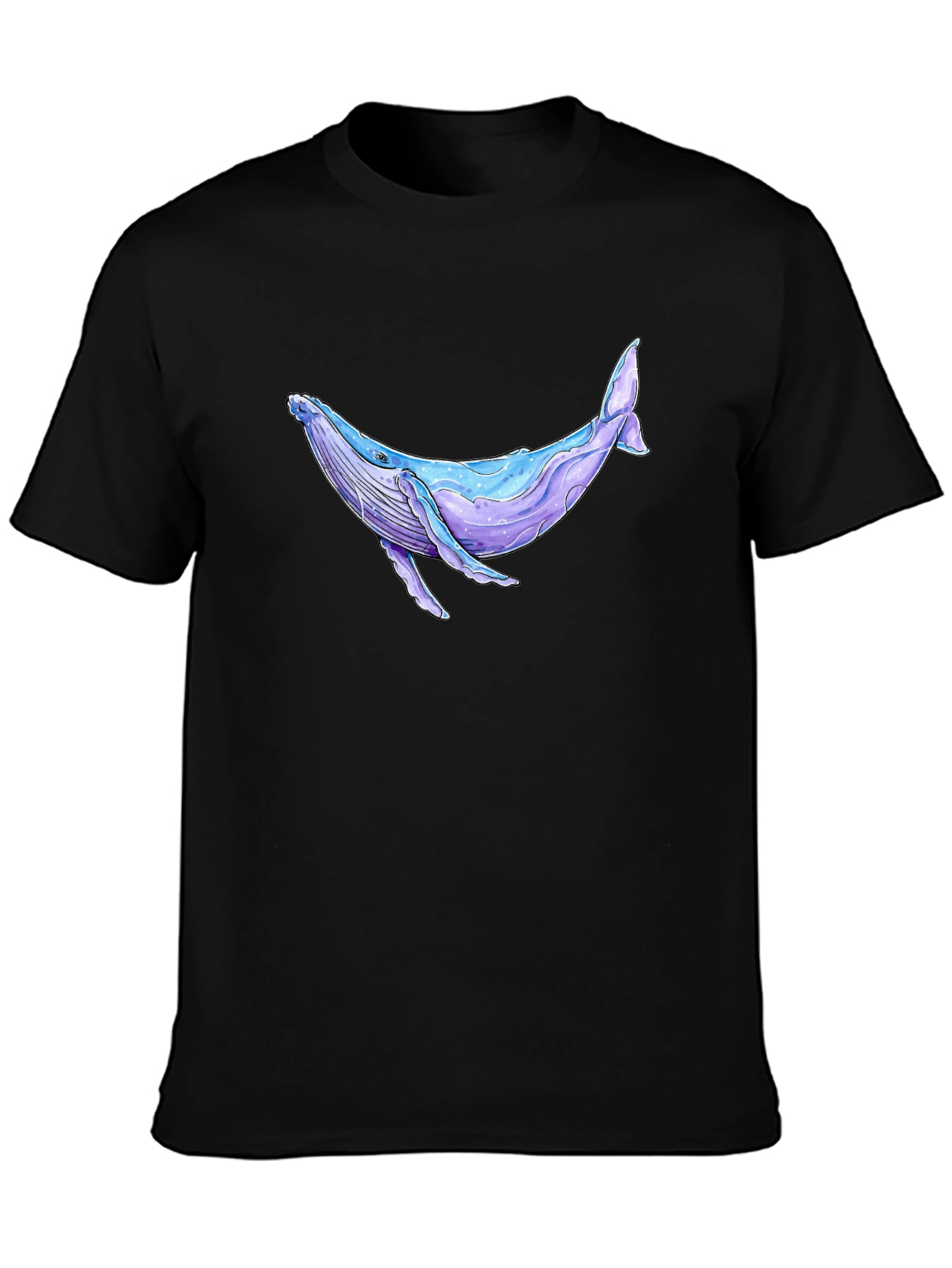 Whale Graphic Tee - Casual Comfort