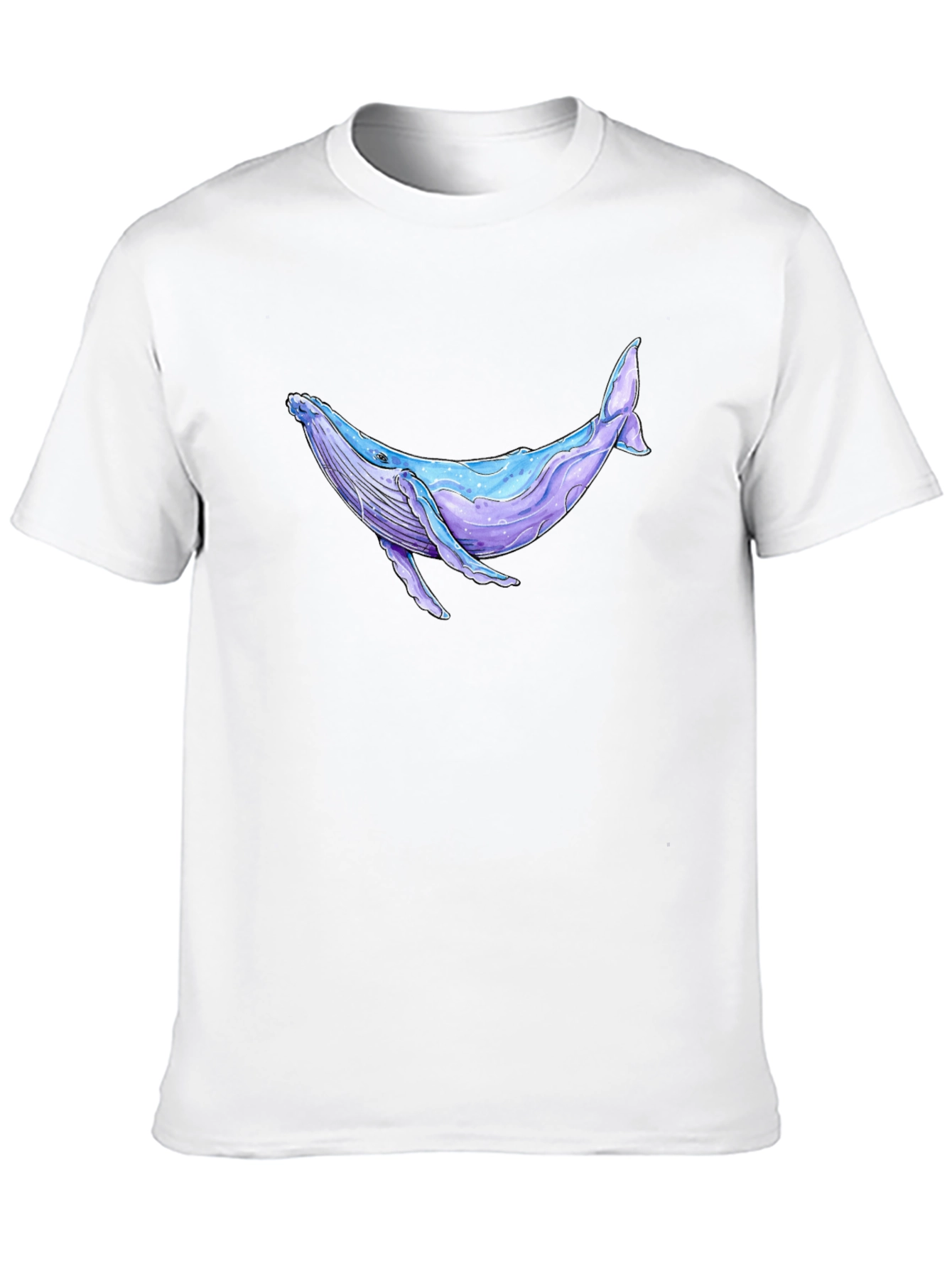 Whale Graphic Tee - Casual Comfort