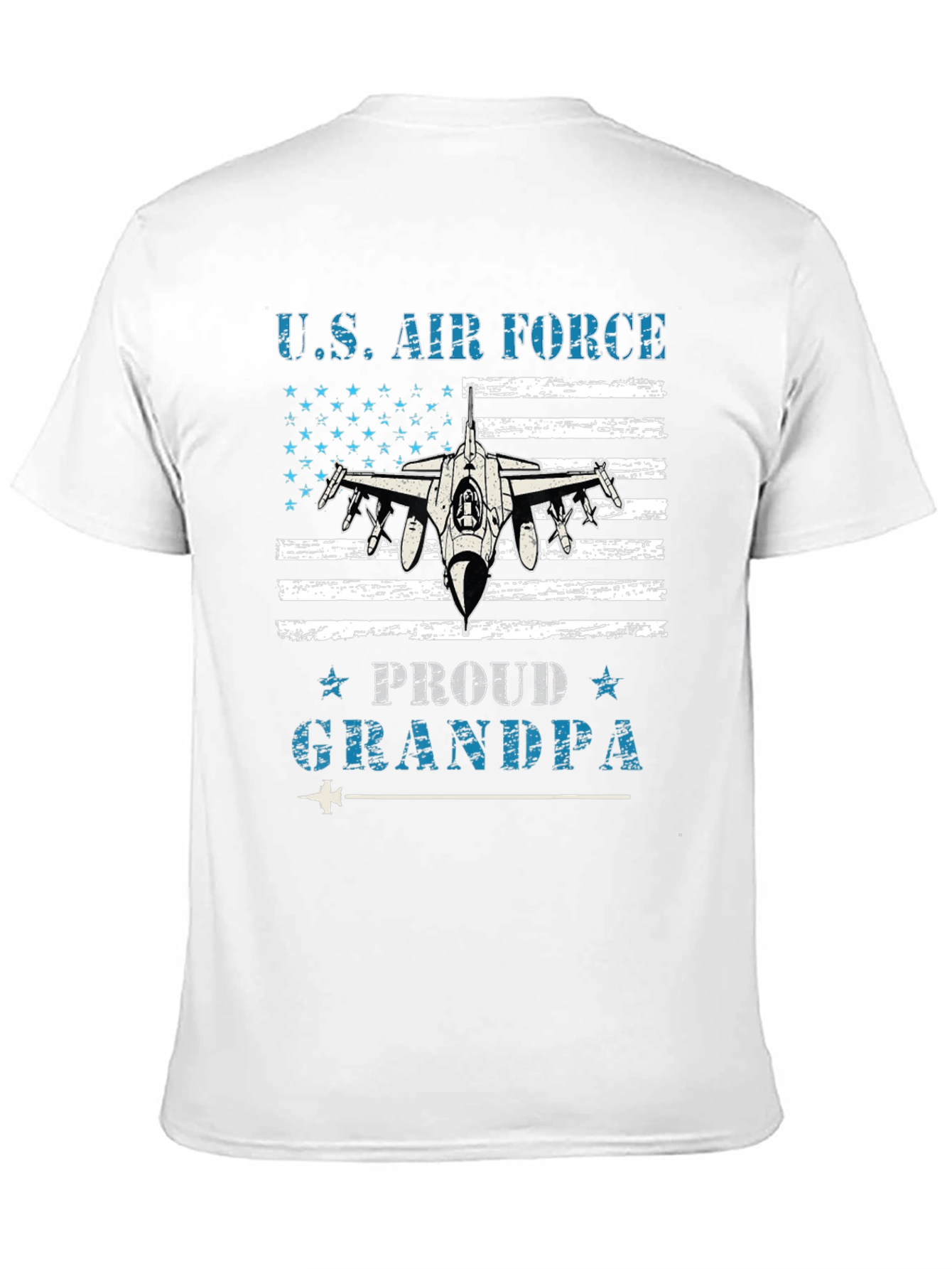 U.S. Air Force Proud Grandpa Graphic T-Shirt