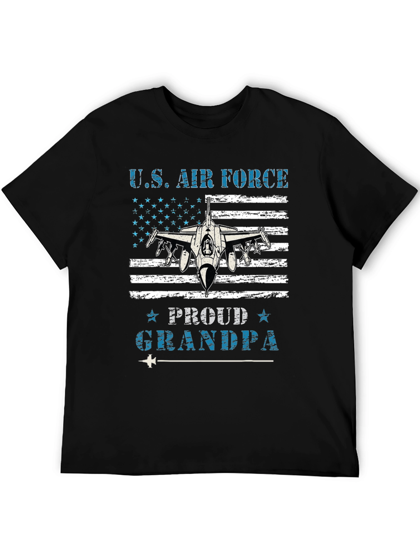 U.S. Air Force Proud Grandpa Graphic T-Shirt
