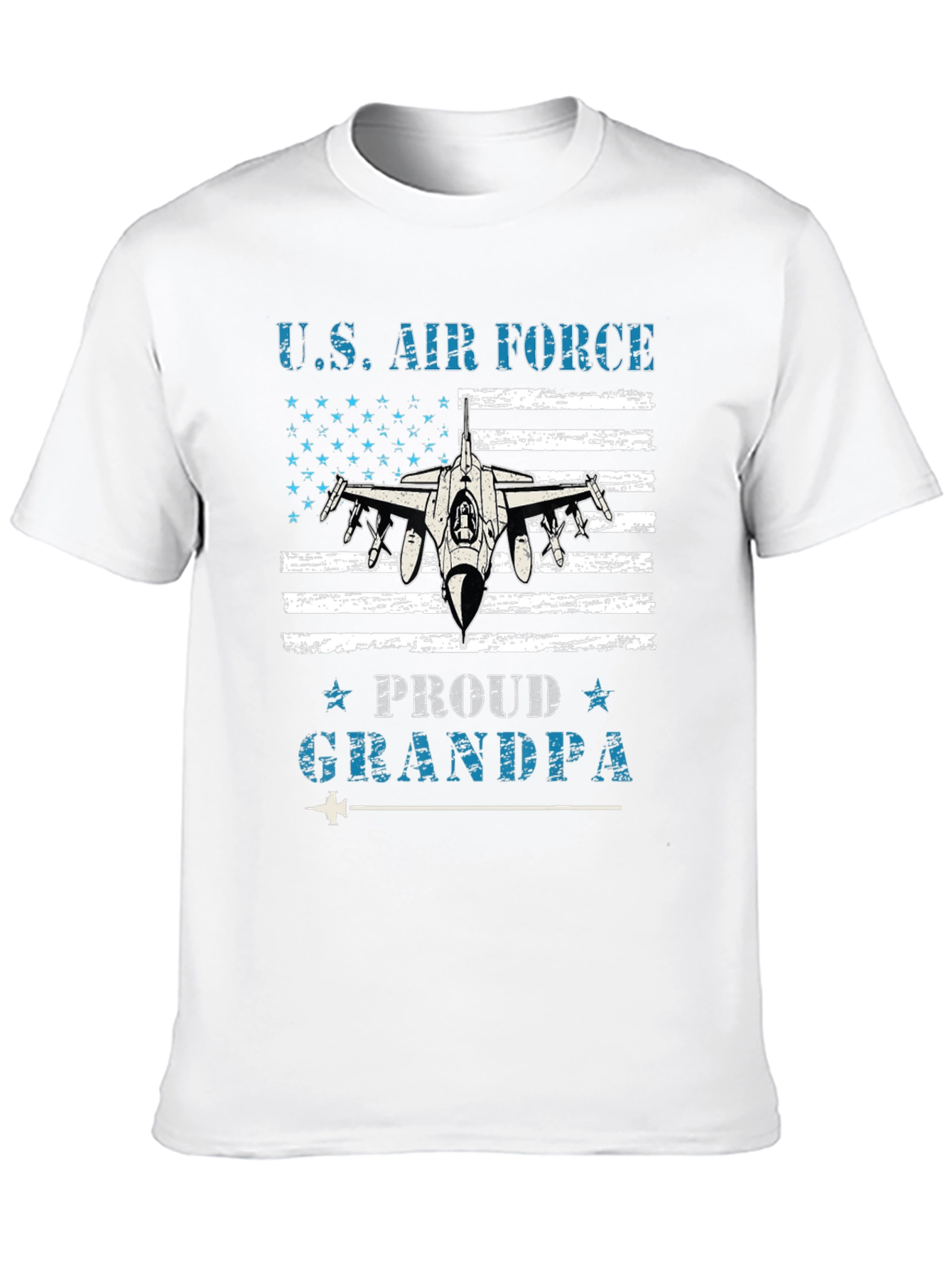 U.S. Air Force Proud Grandpa Graphic T-Shirt