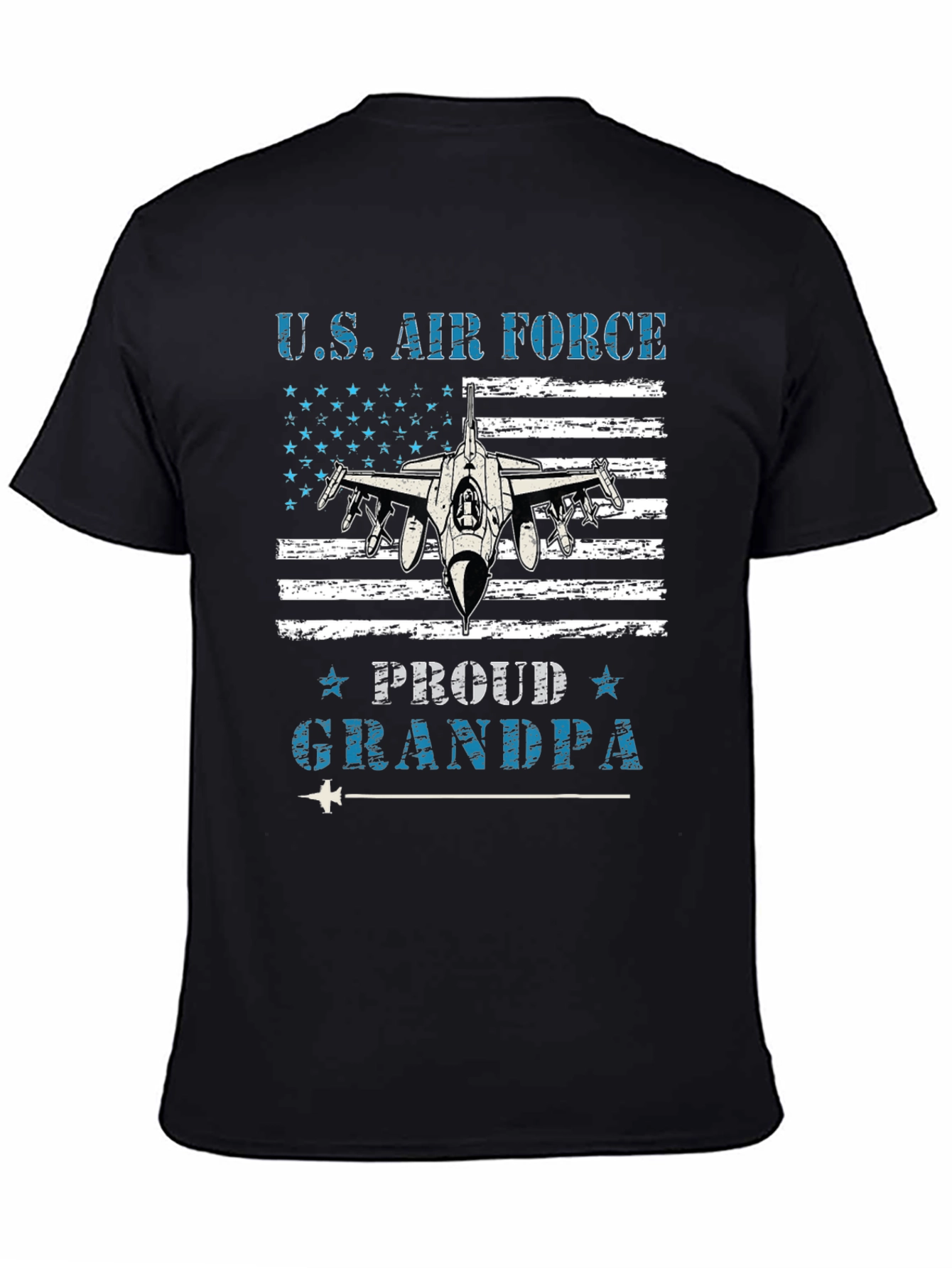 U.S. Air Force Proud Grandpa Graphic T-Shirt