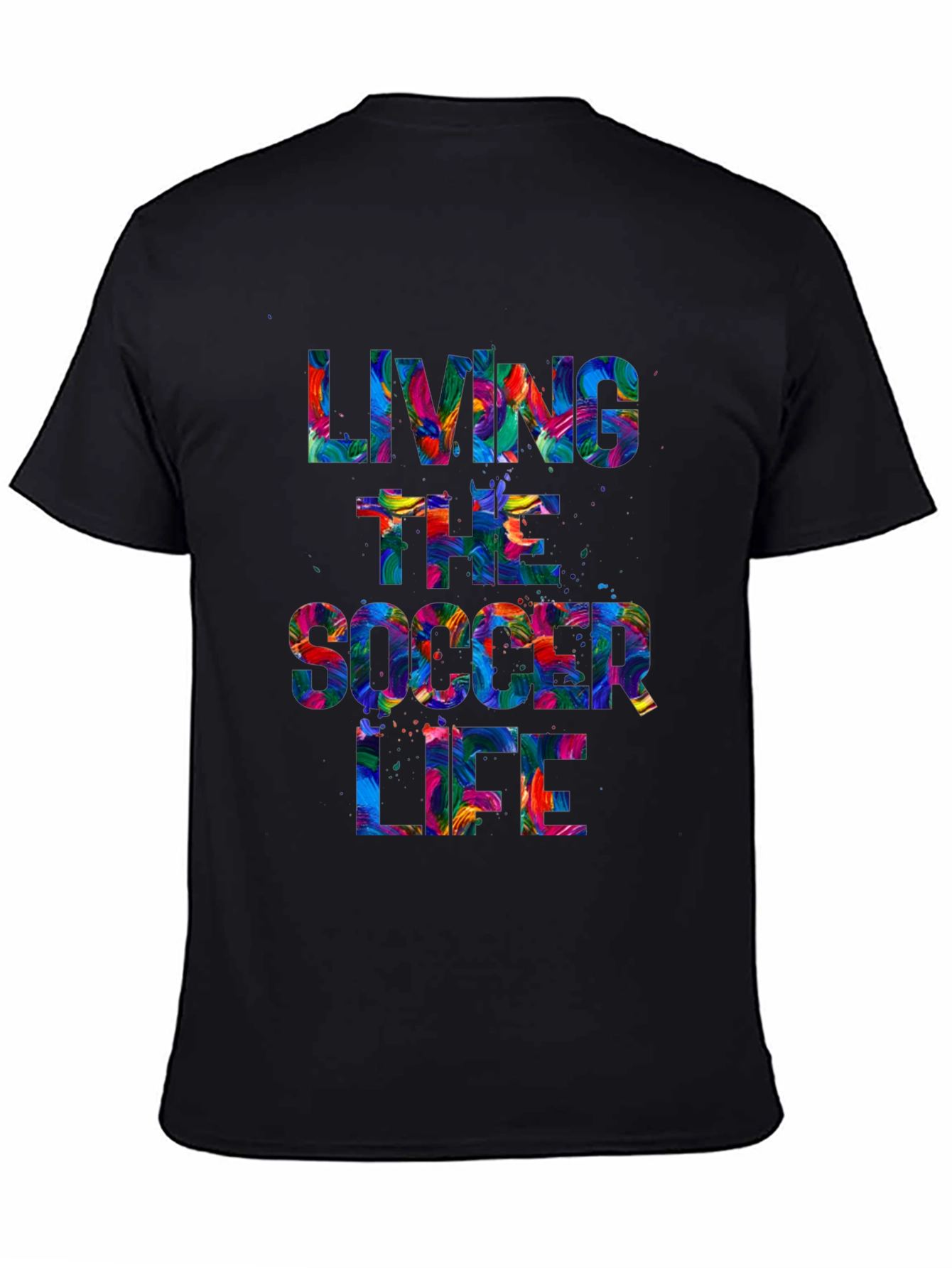 Living the Soccer Life Graphic Tee