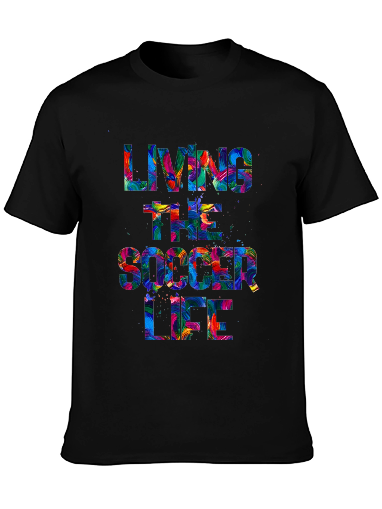 Living the Soccer Life Graphic Tee
