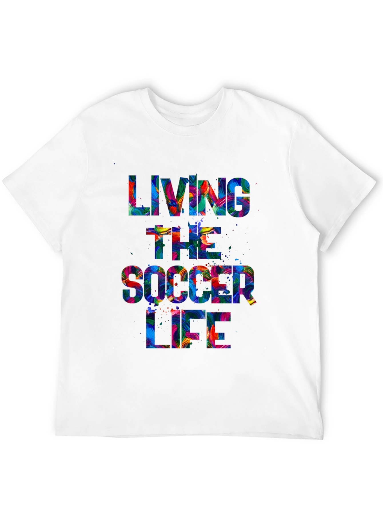 Living the Soccer Life Graphic Tee