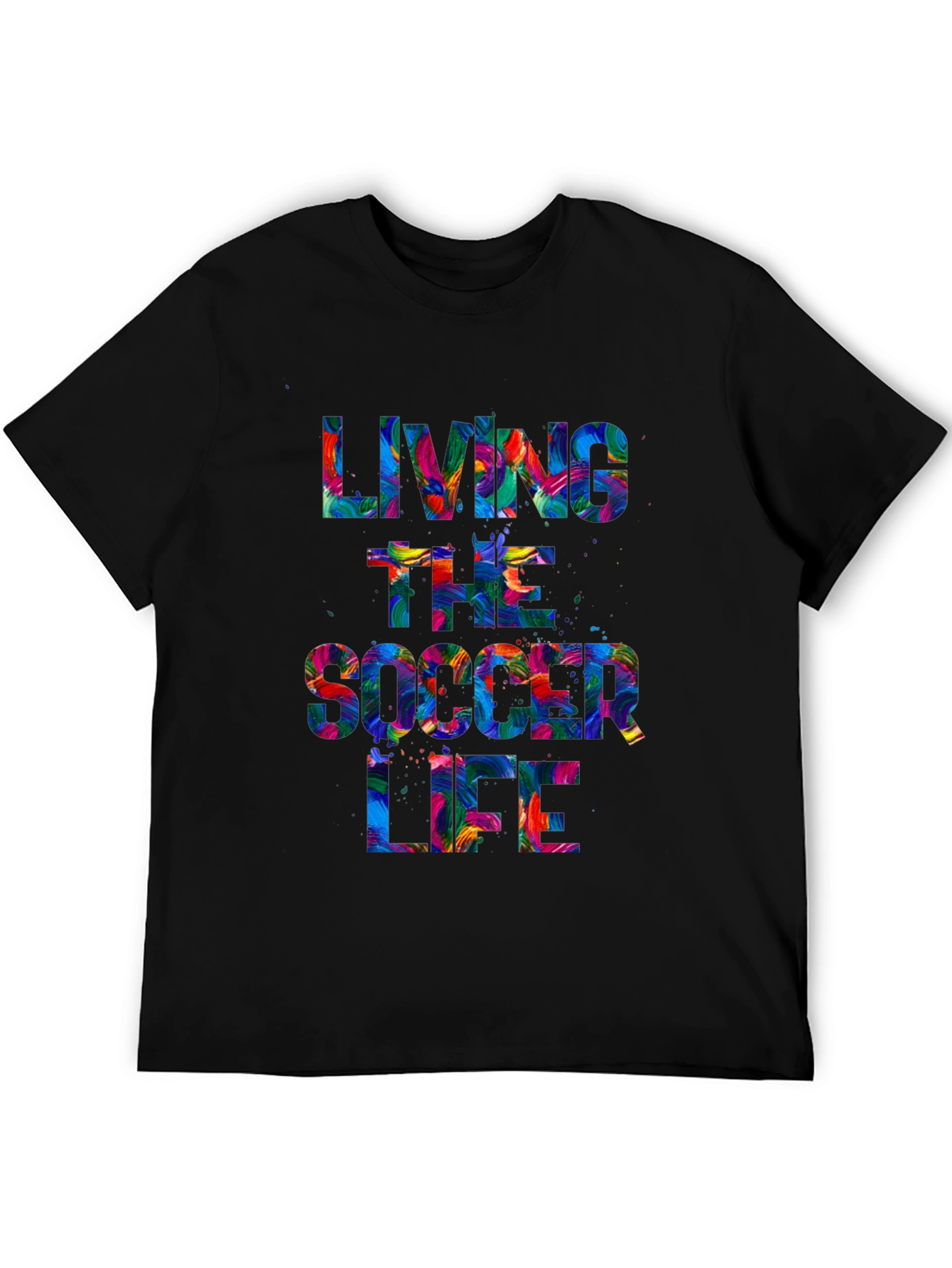 Living the Soccer Life Graphic Tee