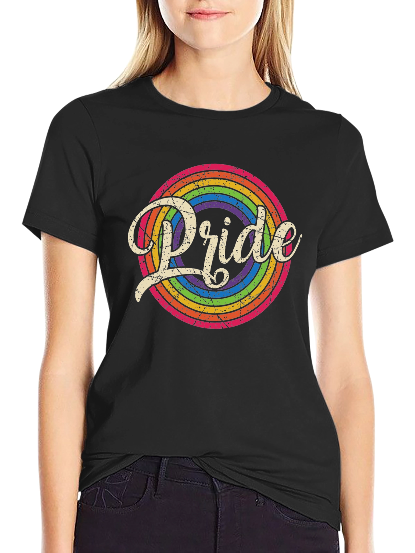 Pride Rainbow Circle T-Shirt