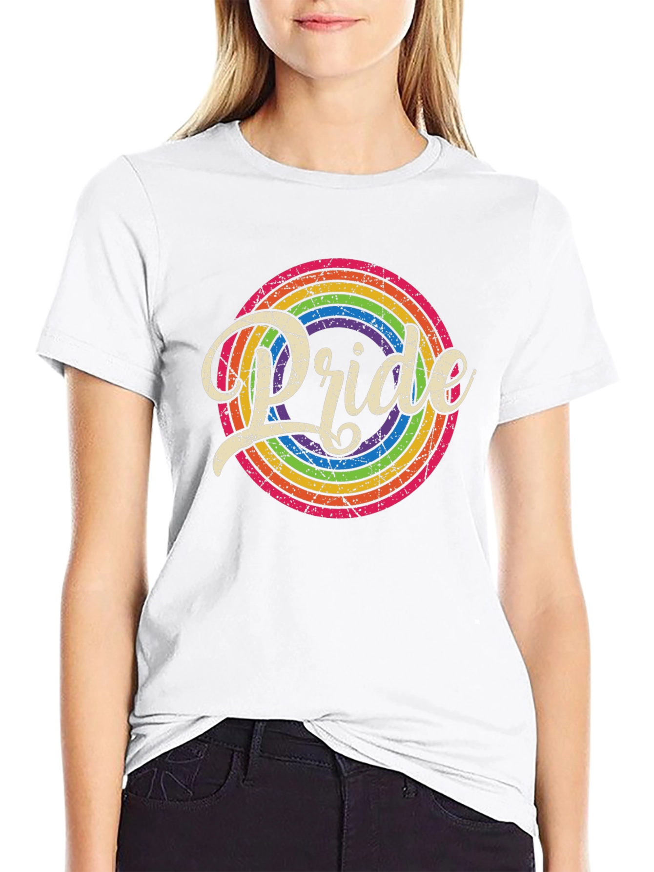 Pride Rainbow Circle T-Shirt