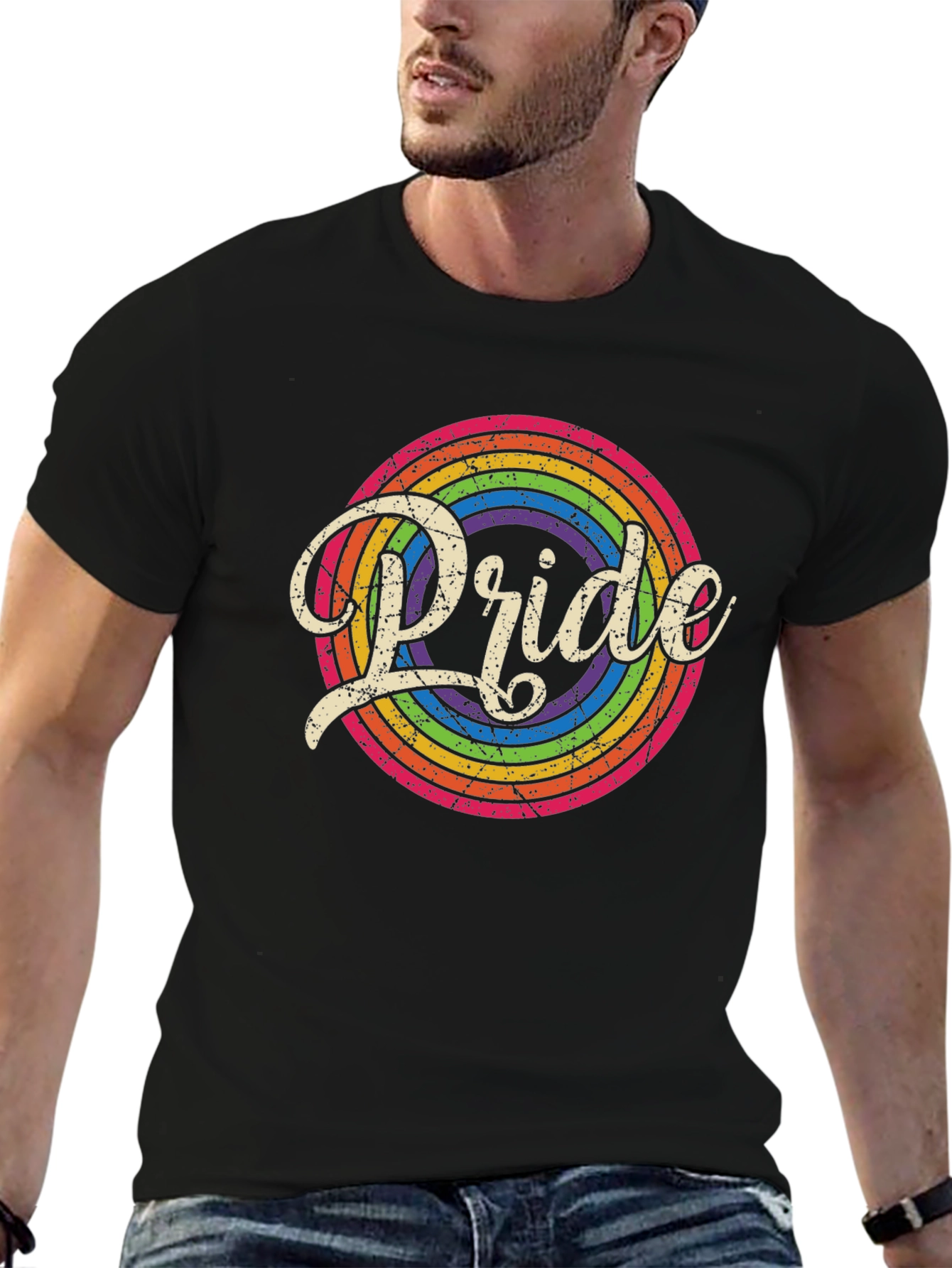 Pride Rainbow Circle T-Shirt