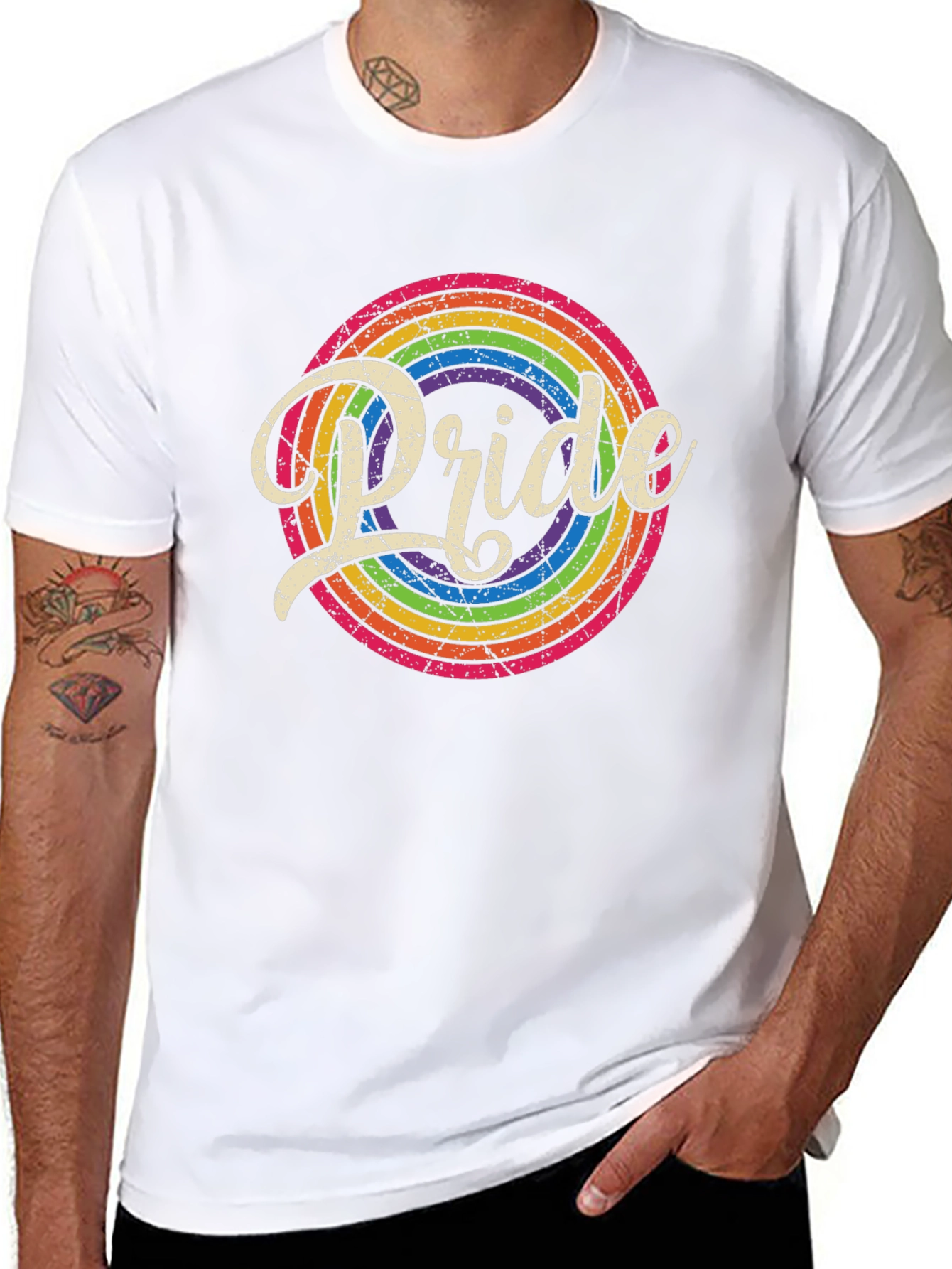 Pride Rainbow Circle T-Shirt