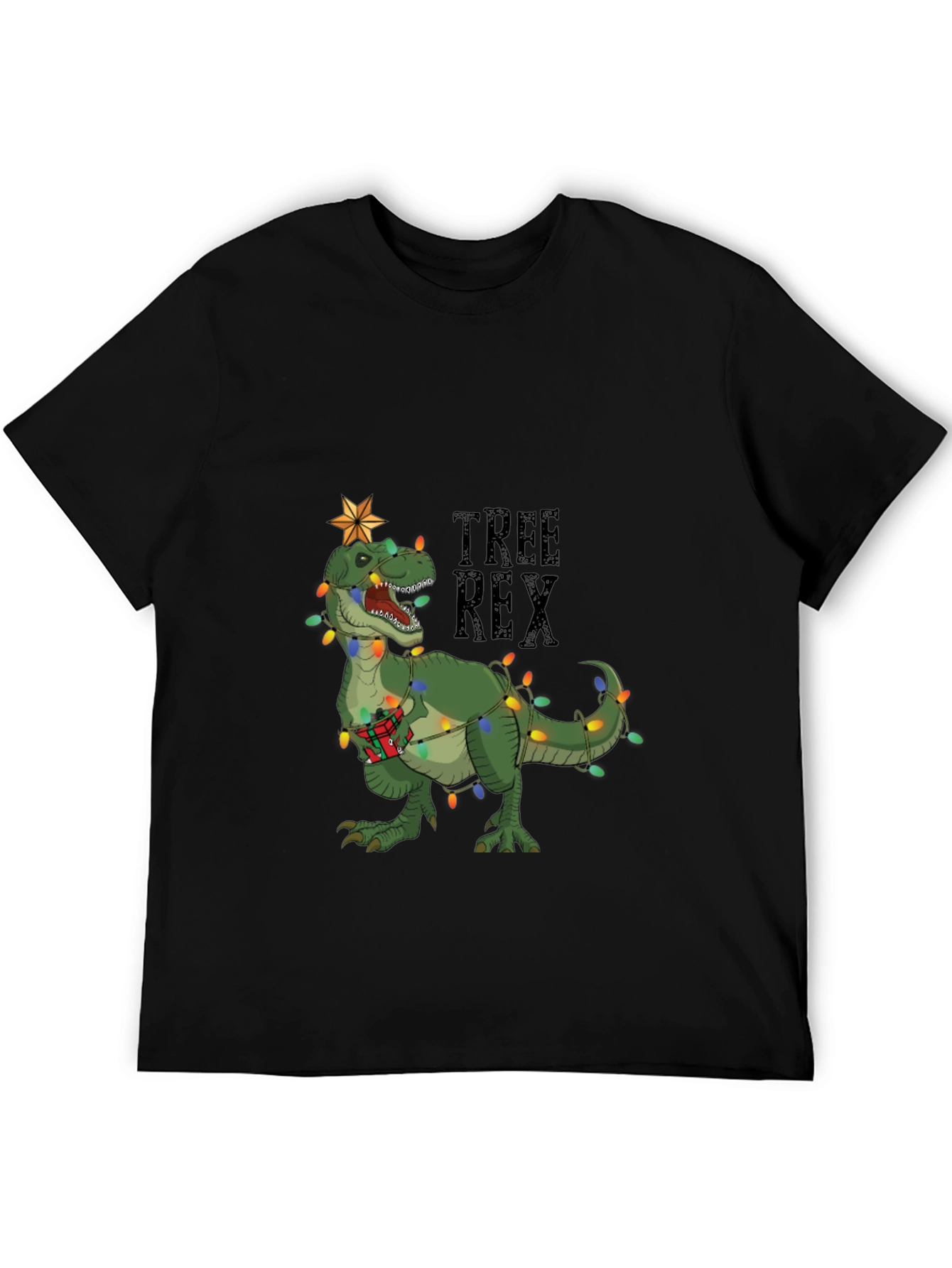 Tree Rex T-Shirt Funny Dinosaur Christmas Tee