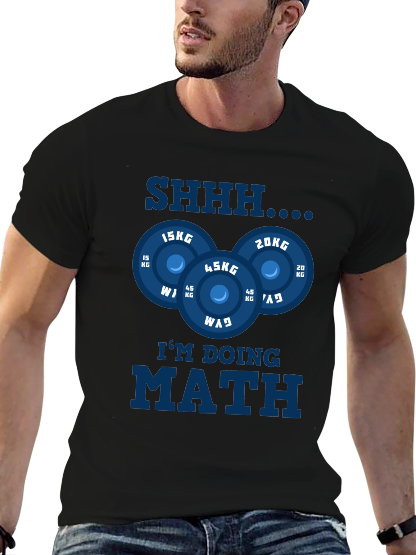 Gym Math T-Shirt - Workout Design