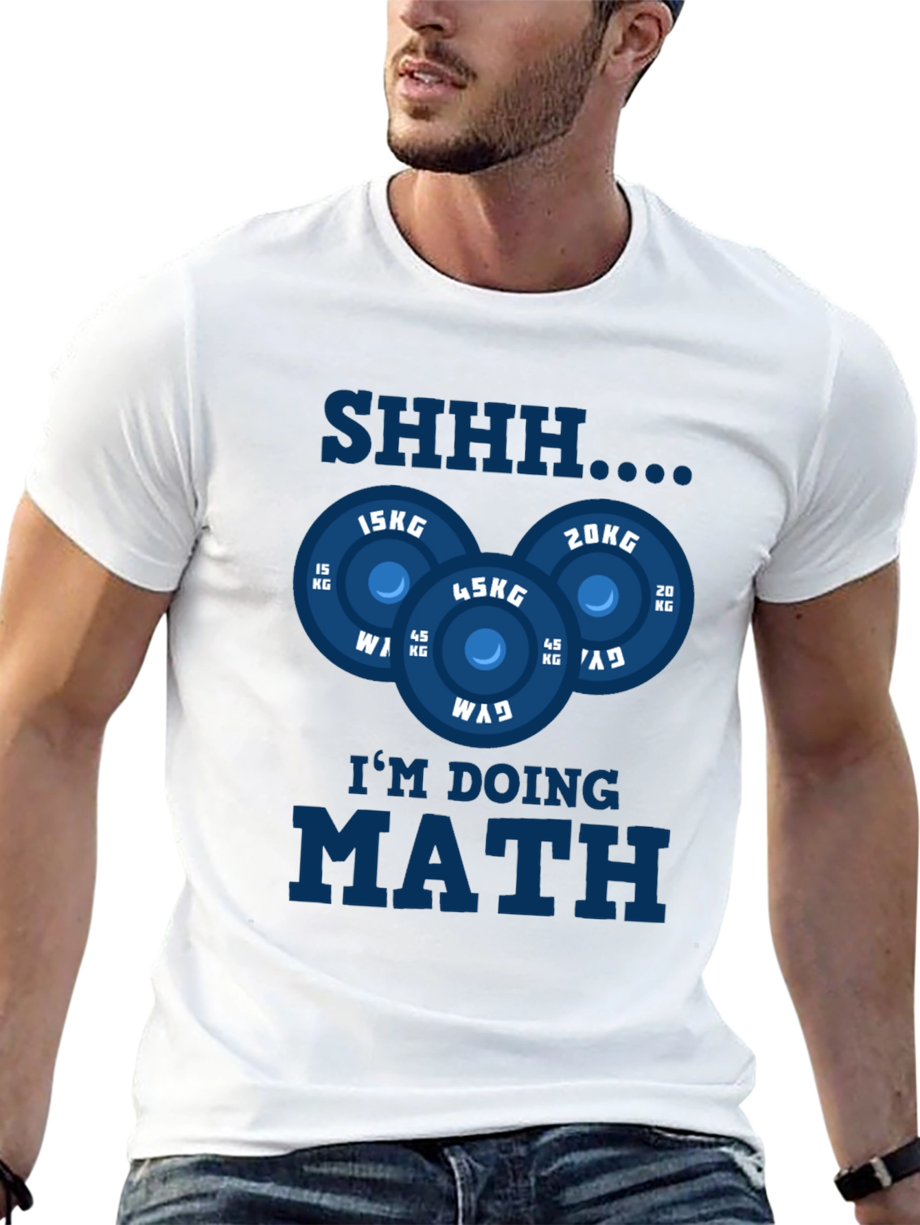 Gym Math T-Shirt - Workout Design