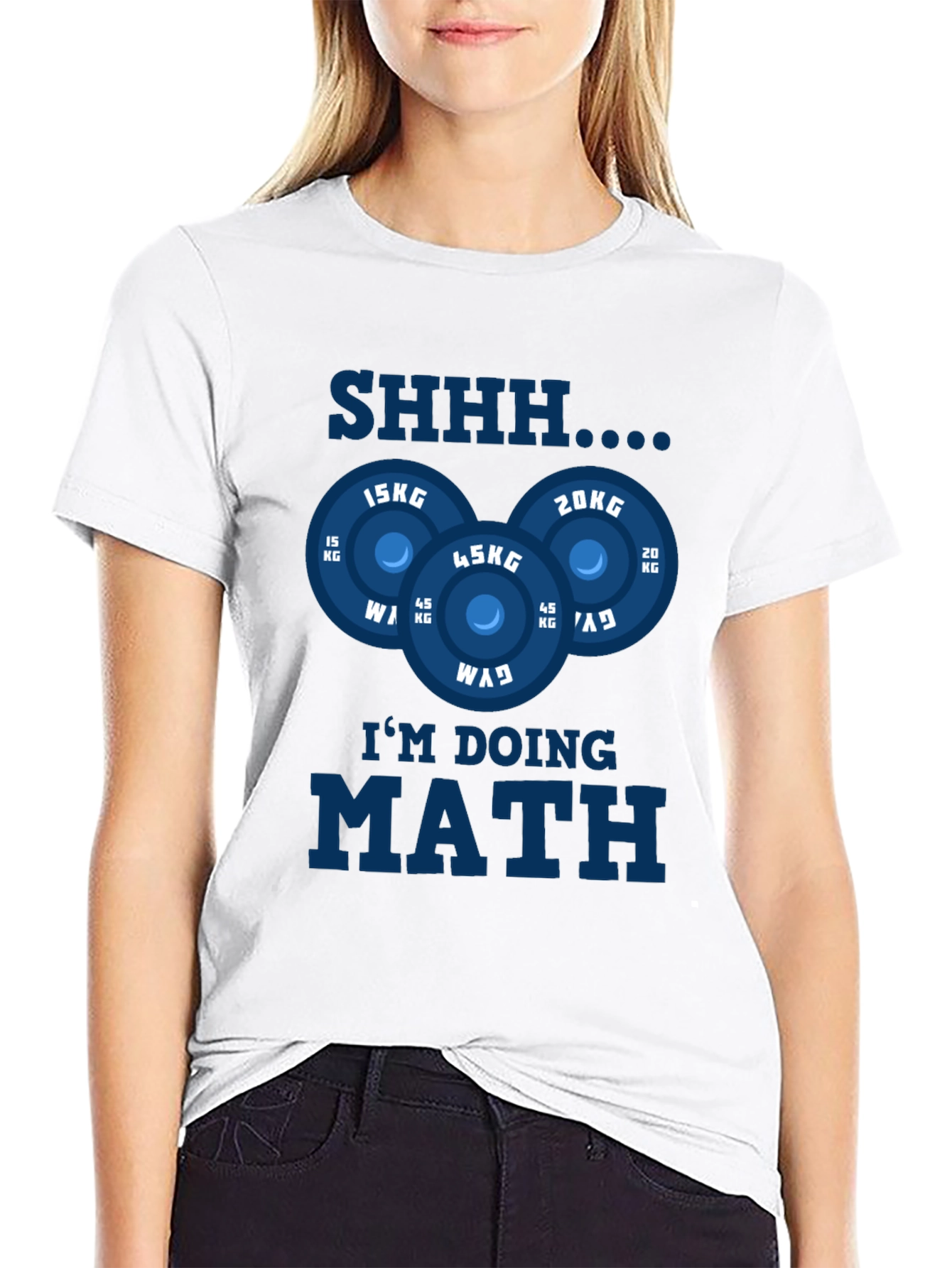 Gym Math T-Shirt - Workout Design
