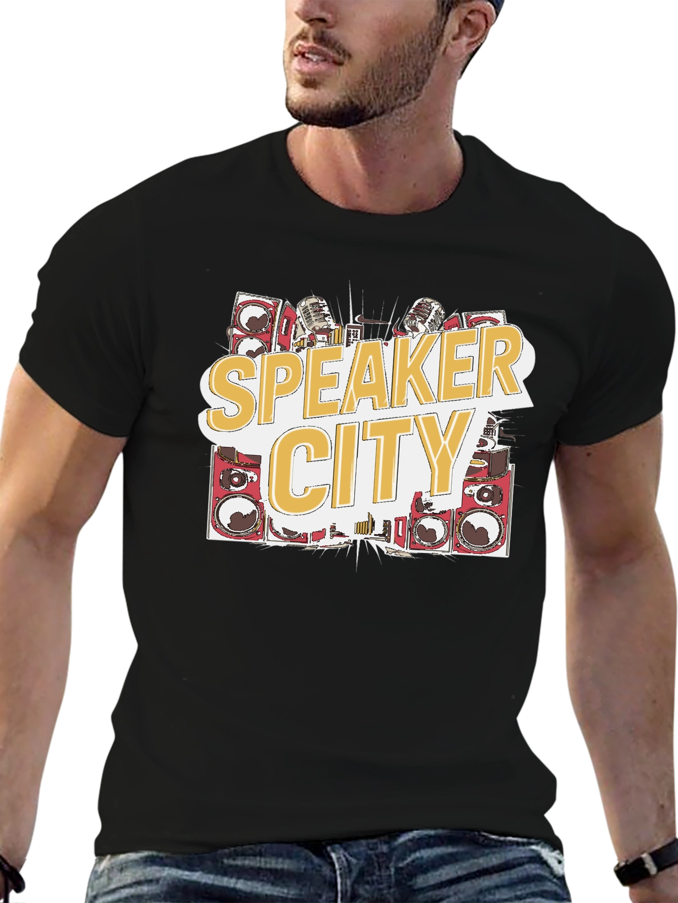 Speaker City Graphic Tee