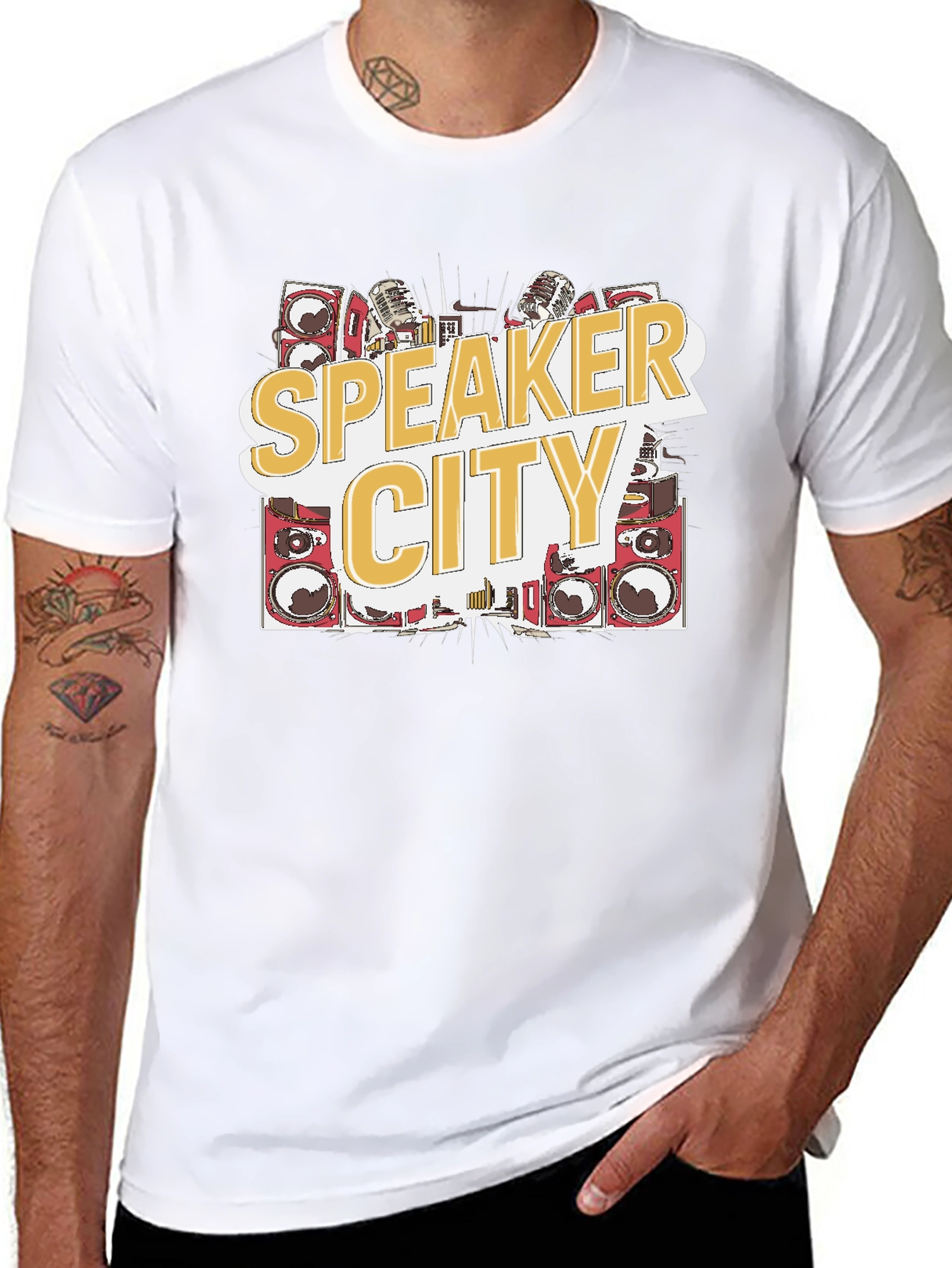 Speaker City Graphic Tee
