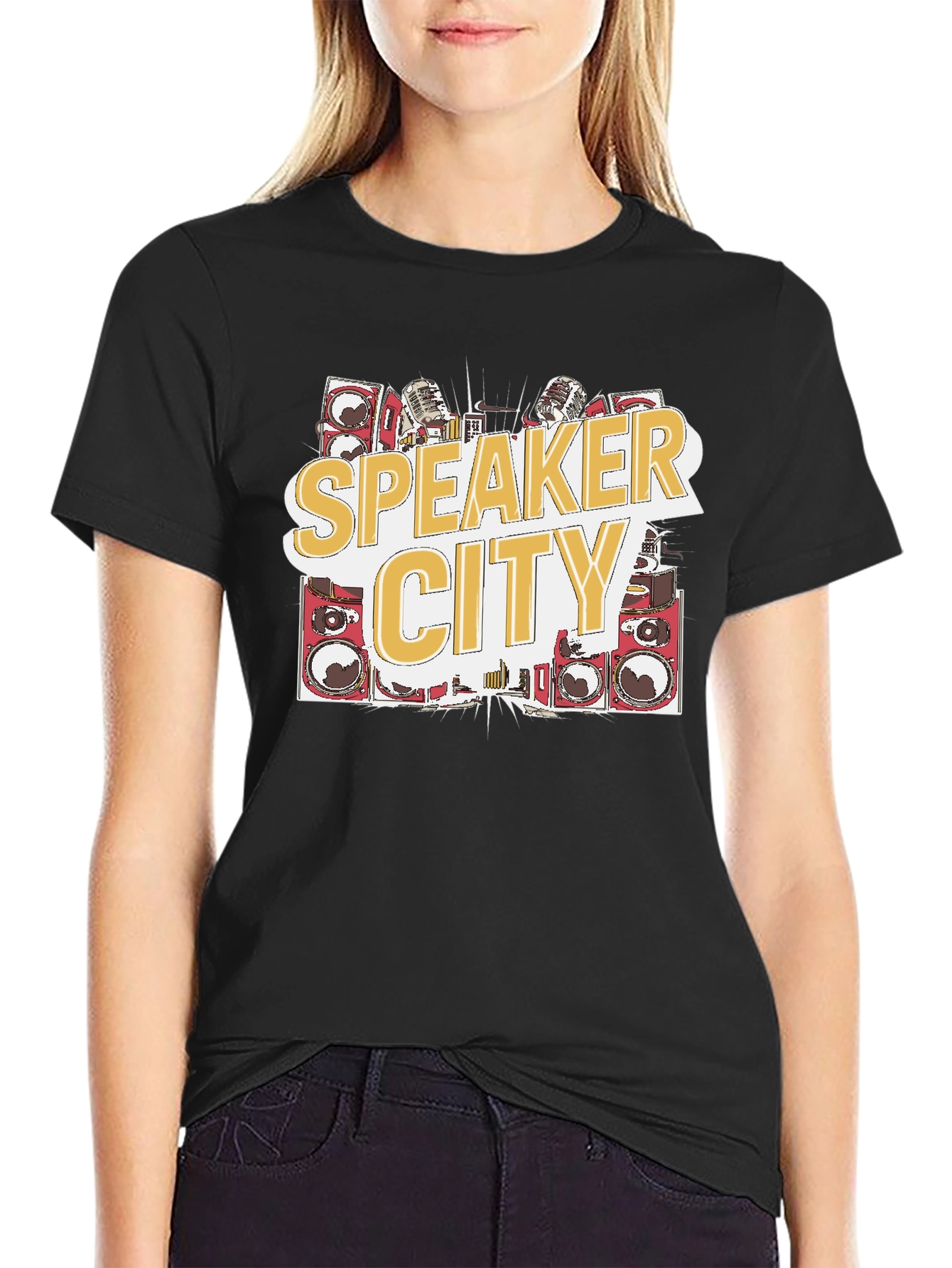 Speaker City Graphic Tee