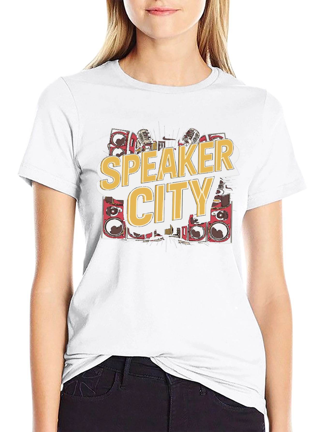 Speaker City Graphic Tee