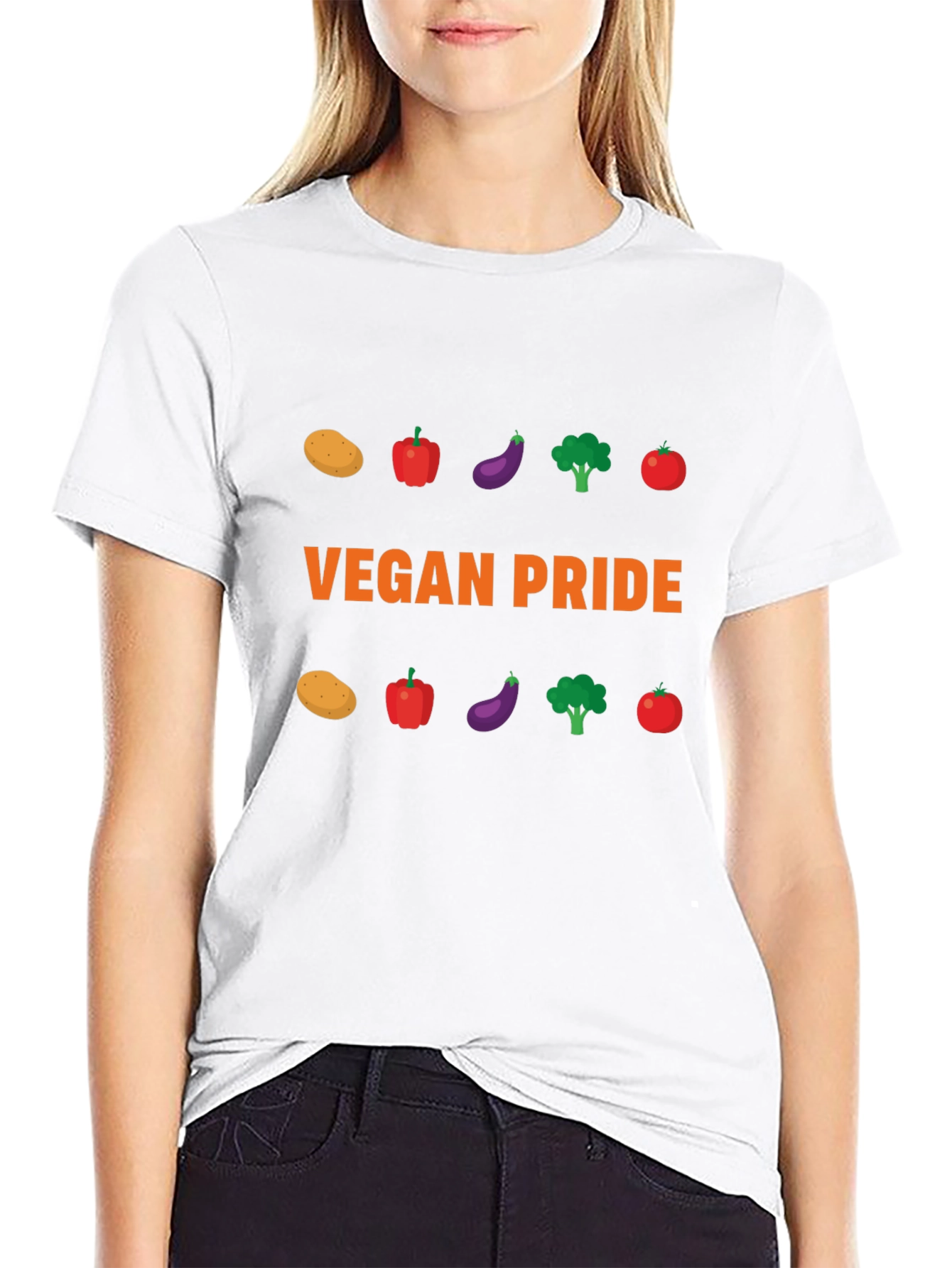Vegan Pride Graphic T-Shirt - Stylish & Comfortable