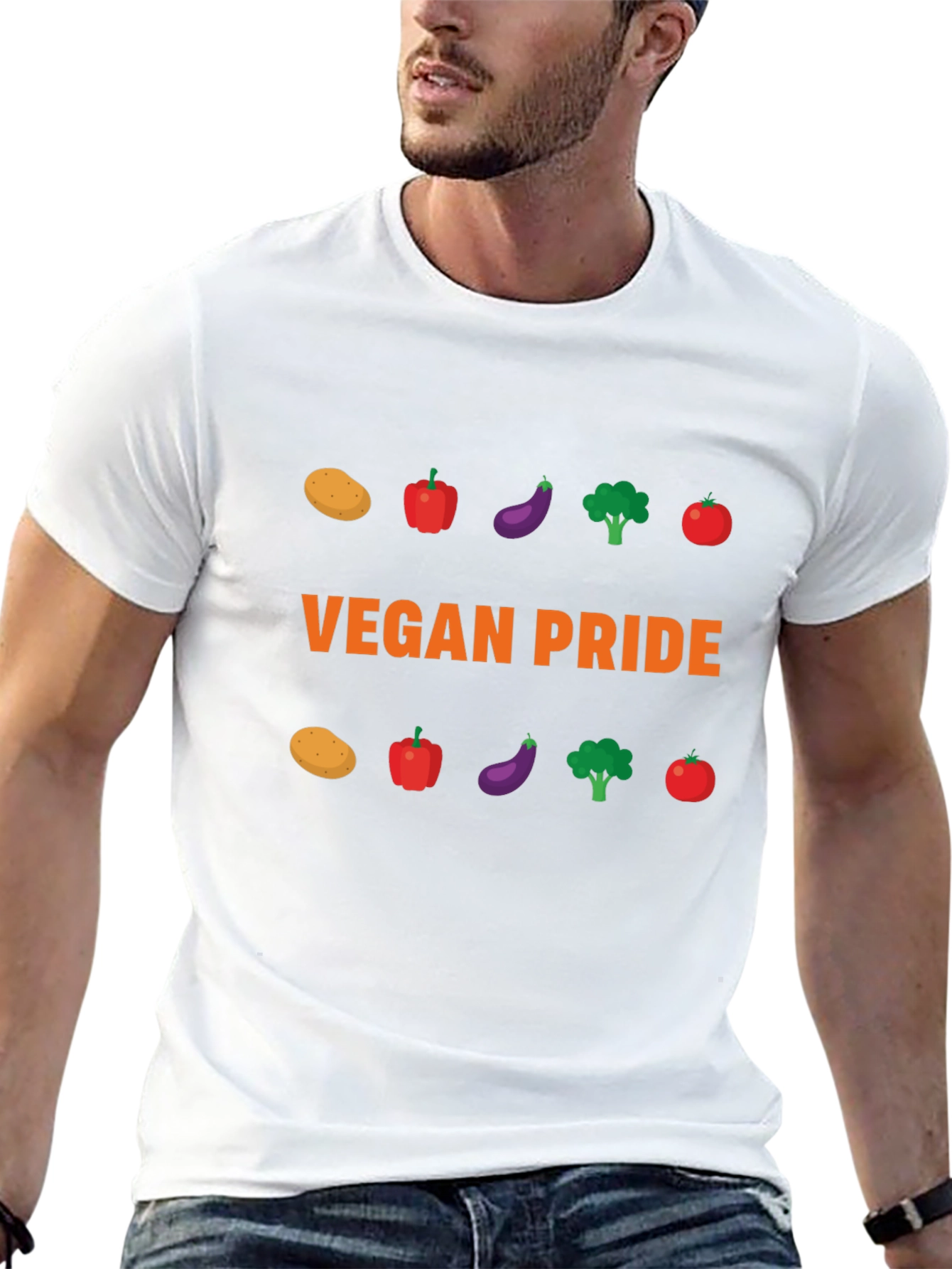 Vegan Pride Graphic T-Shirt - Stylish & Comfortable