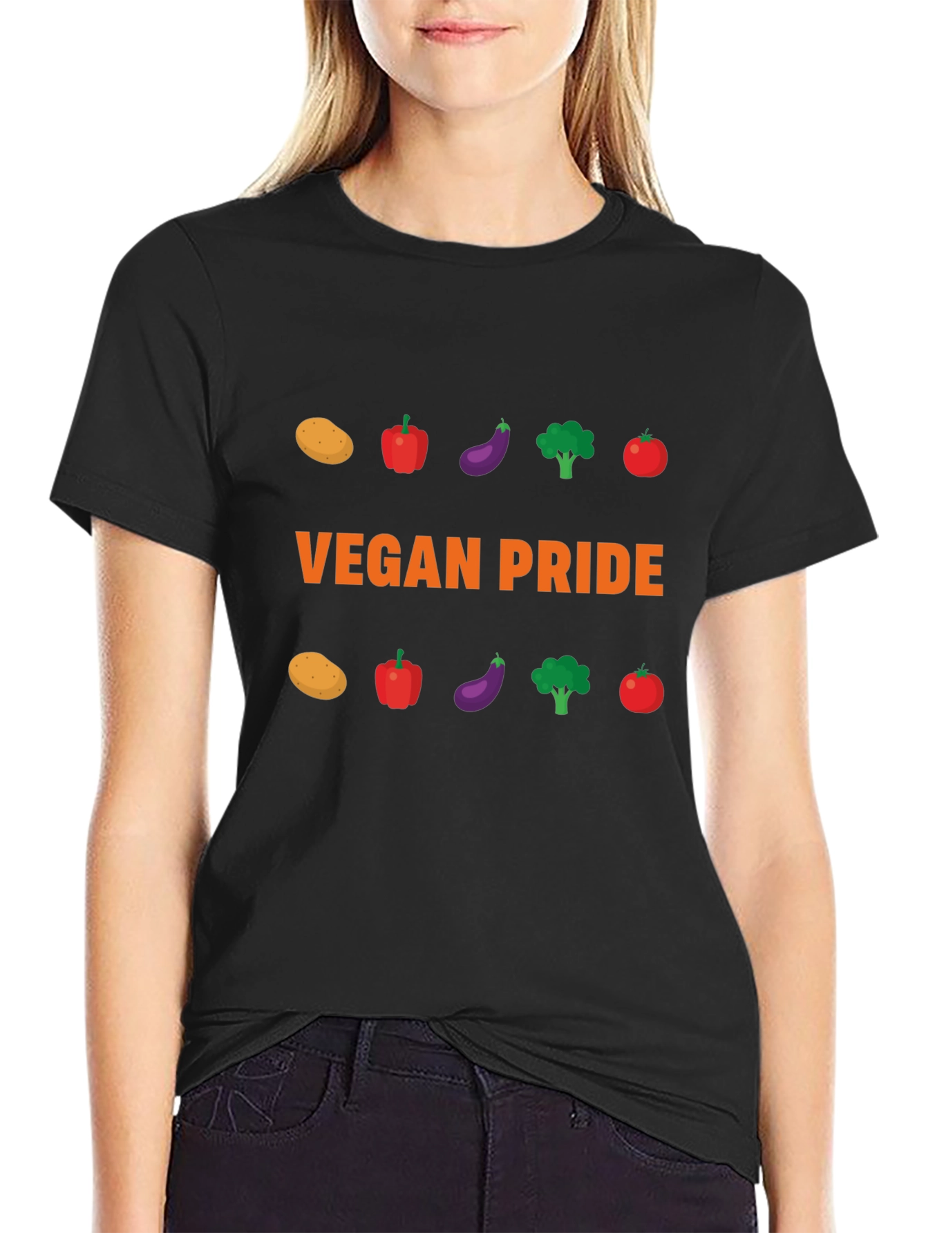 Vegan Pride Graphic T-Shirt - Stylish & Comfortable