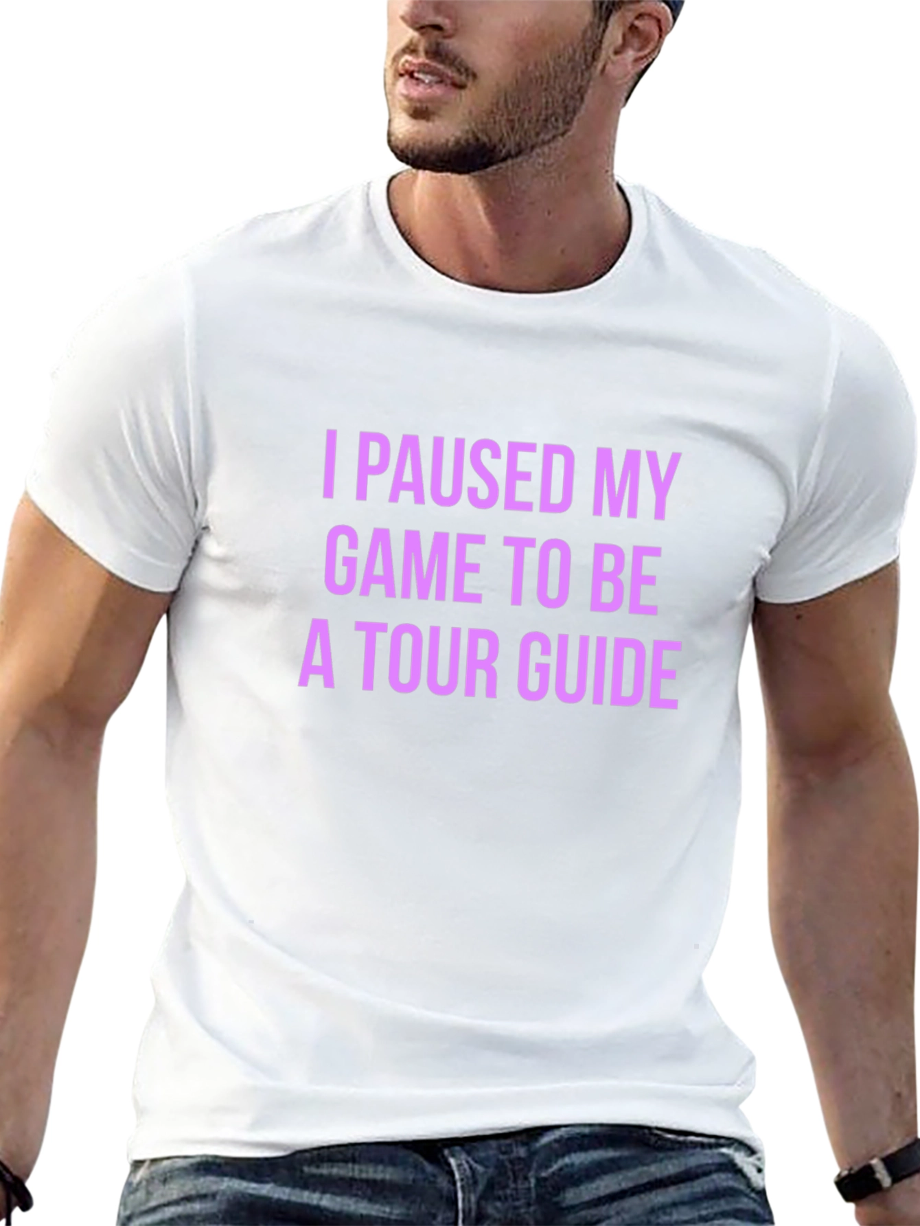 Gamer Tour Guide Black T-Shirt