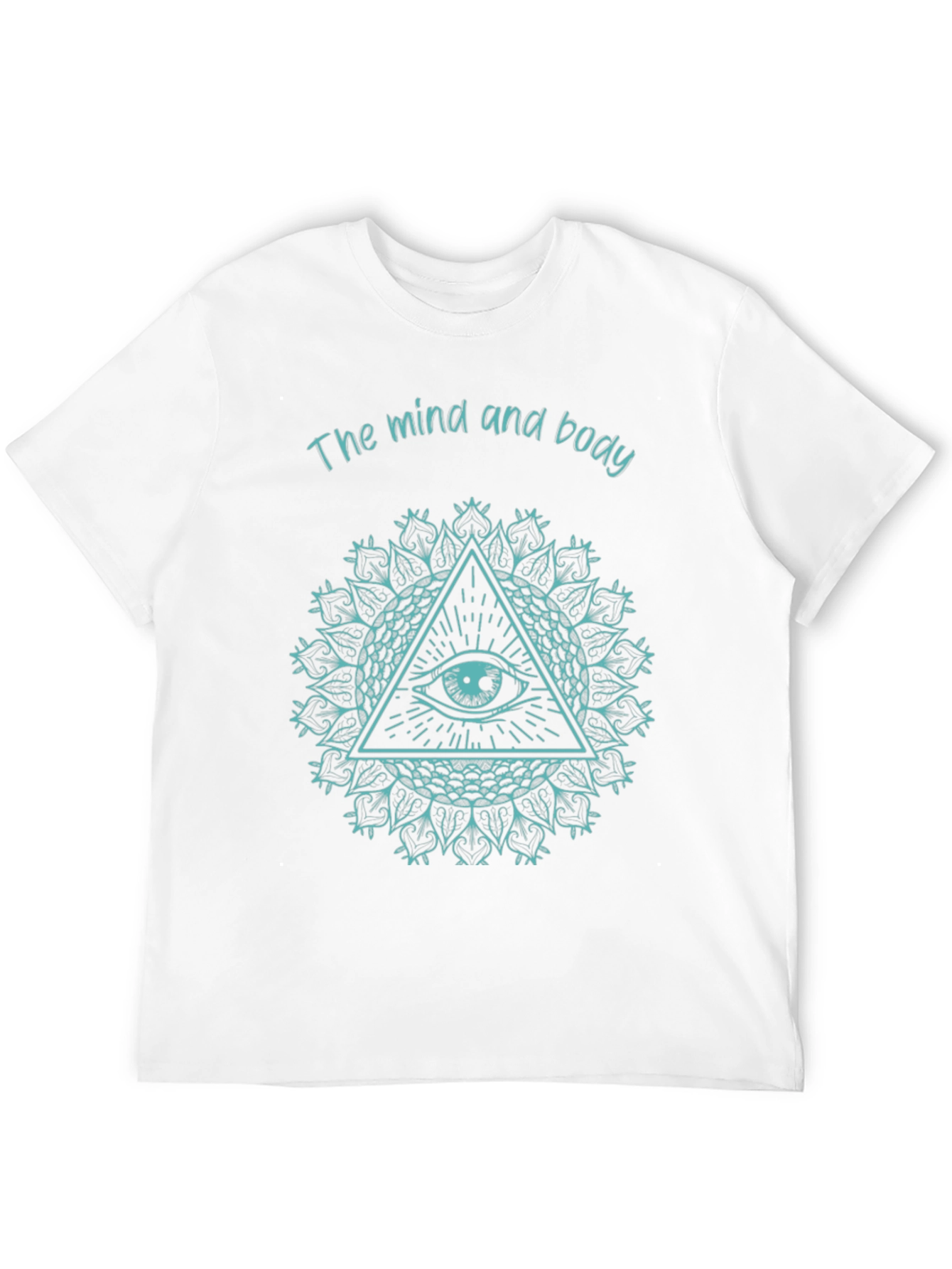 Mind and Body All-Seeing Eye Graphic Tee - Black