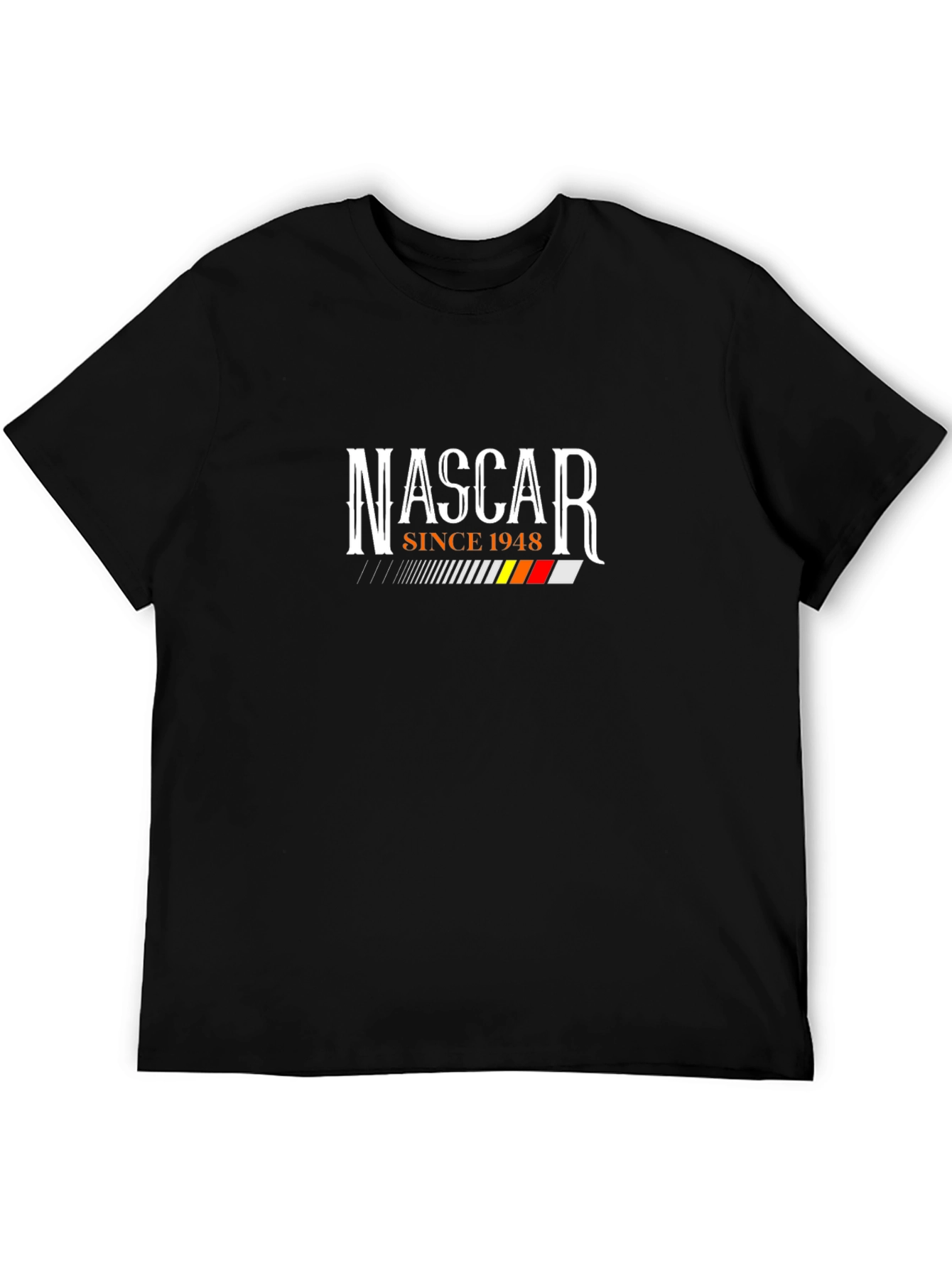 NASCAR Since 1948 Black Graphic Tee