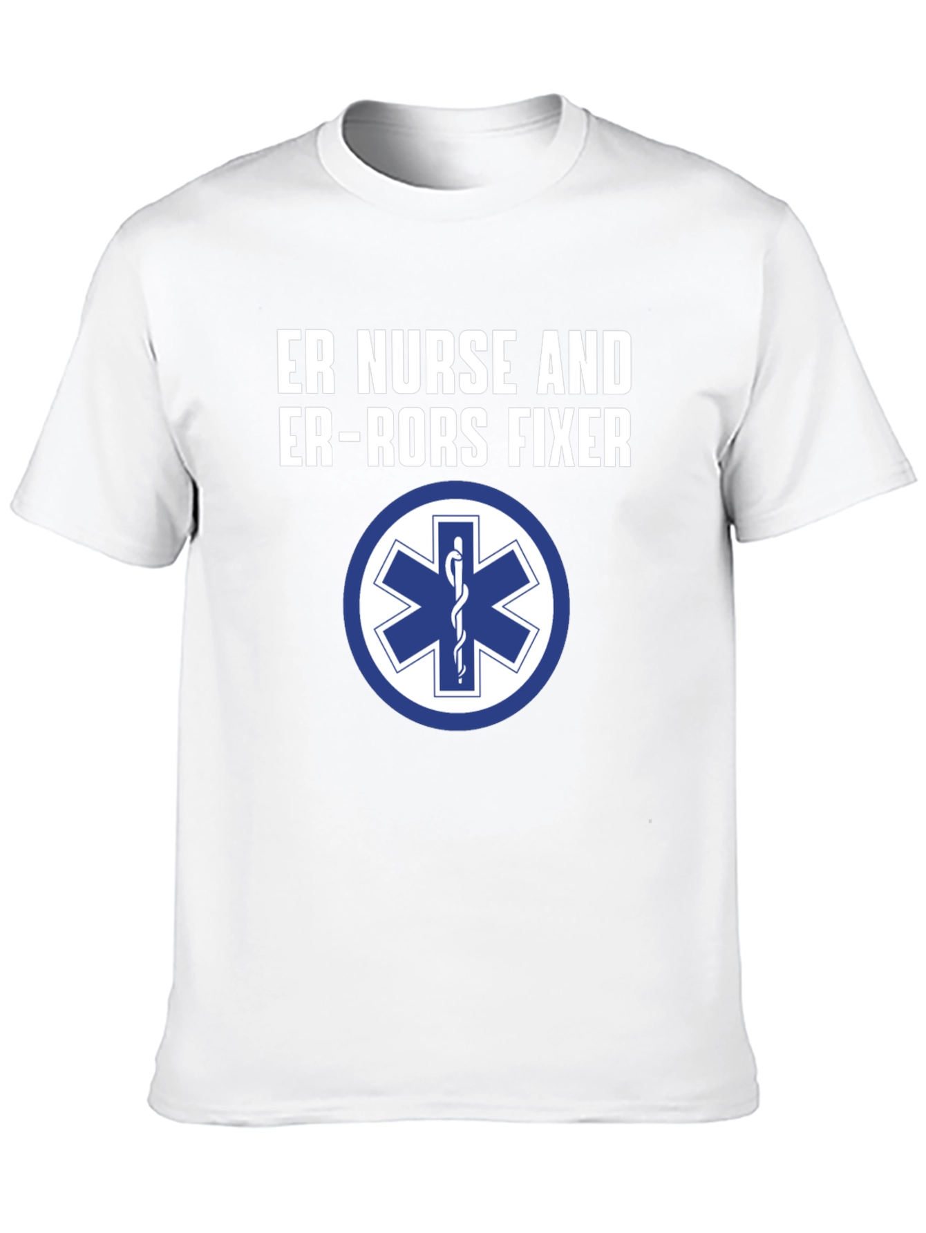 ER Nurse Error Fixer Graphic T-Shirt
